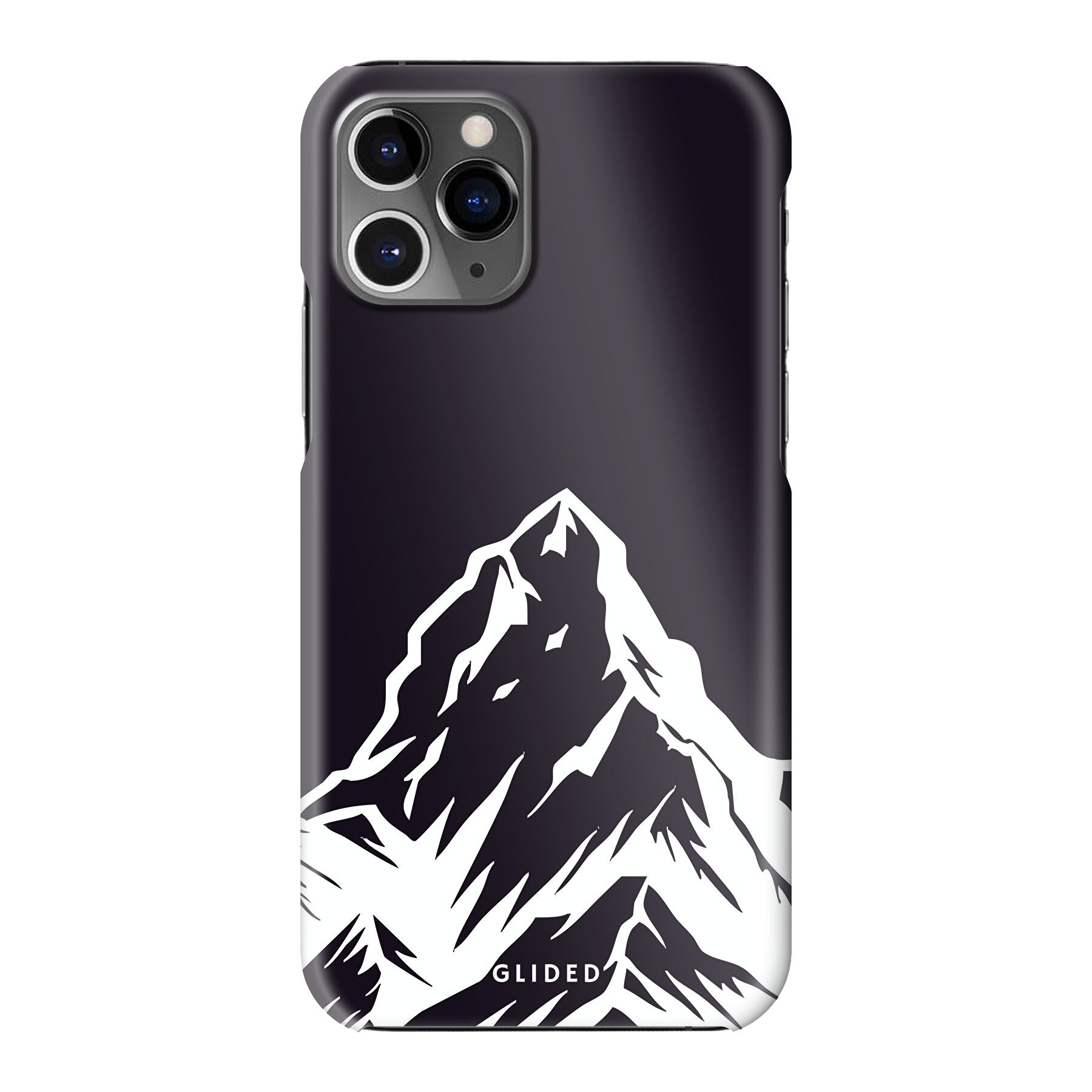 Alpine Adventure iPhone 11 Pro Handyhülle mit majestätischen Berggipfeln und Tälern, ideal für Naturfreunde.