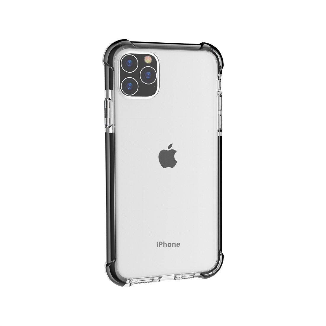 AMZER SlimGrip Bumper Hybrid Case for iPhone XI Max, showcasing a clear back and durable TPU bumper for protection.