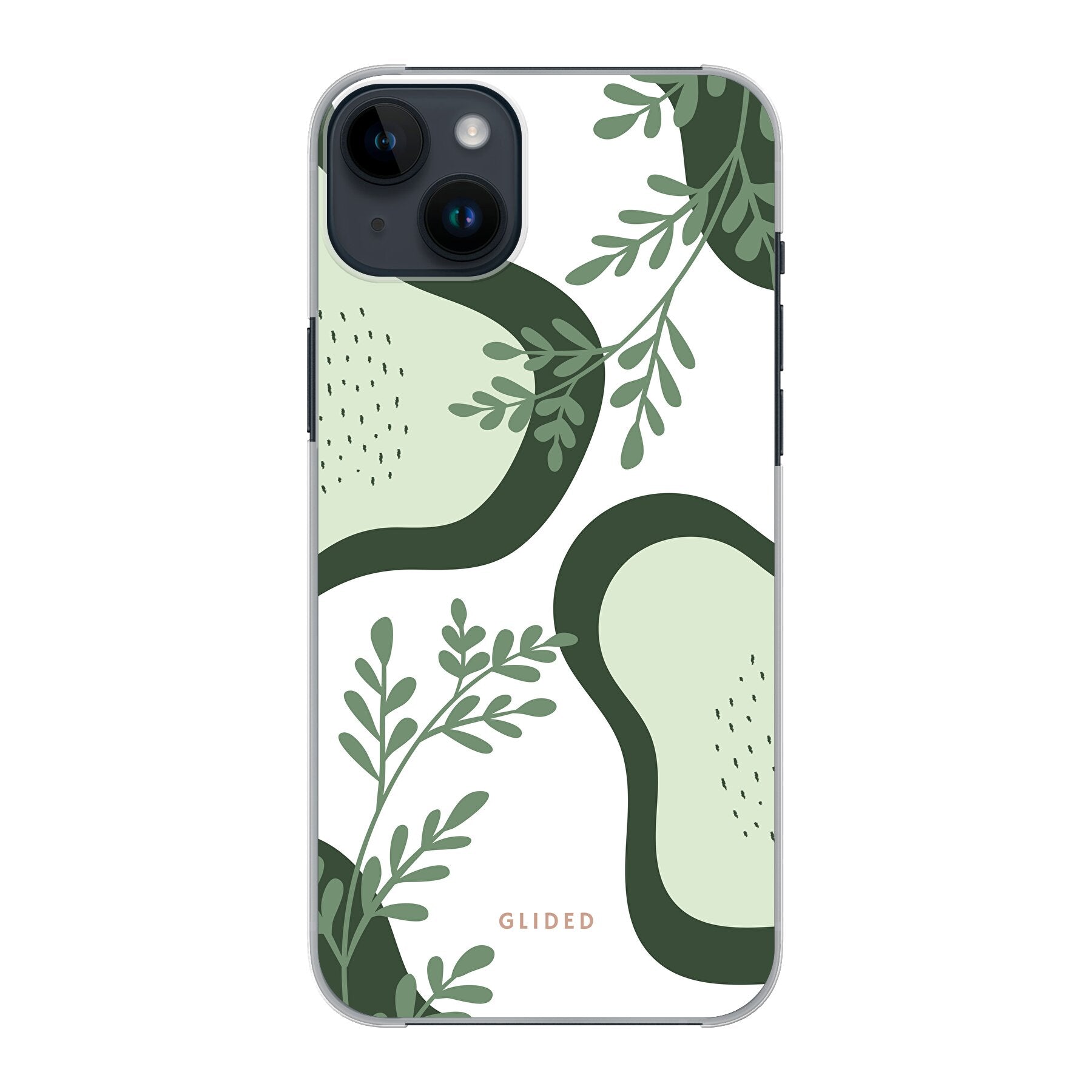 Bunte Avocado Handyhülle für iPhone 14 Plus mit abstraktem Design und lebendigen Farben, idealer Schutz und stilvolles Accessoire.