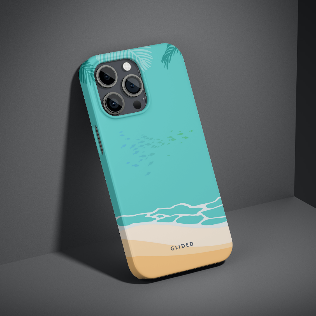 Beachy Google Pixel 8 Pro Handyhülle mit einzigartigem Stranddesign, idealer Schutz und präzisen Aussparungen für alle Funktionen.