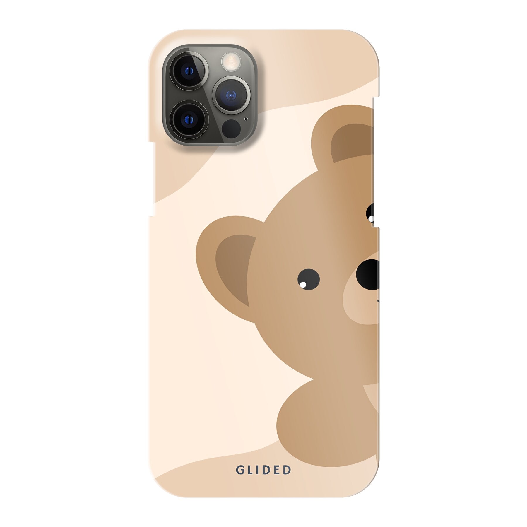 BearLove iPhone 12 Handyhülle mit süßem Bärendesign, bietet Schutz und Stil.