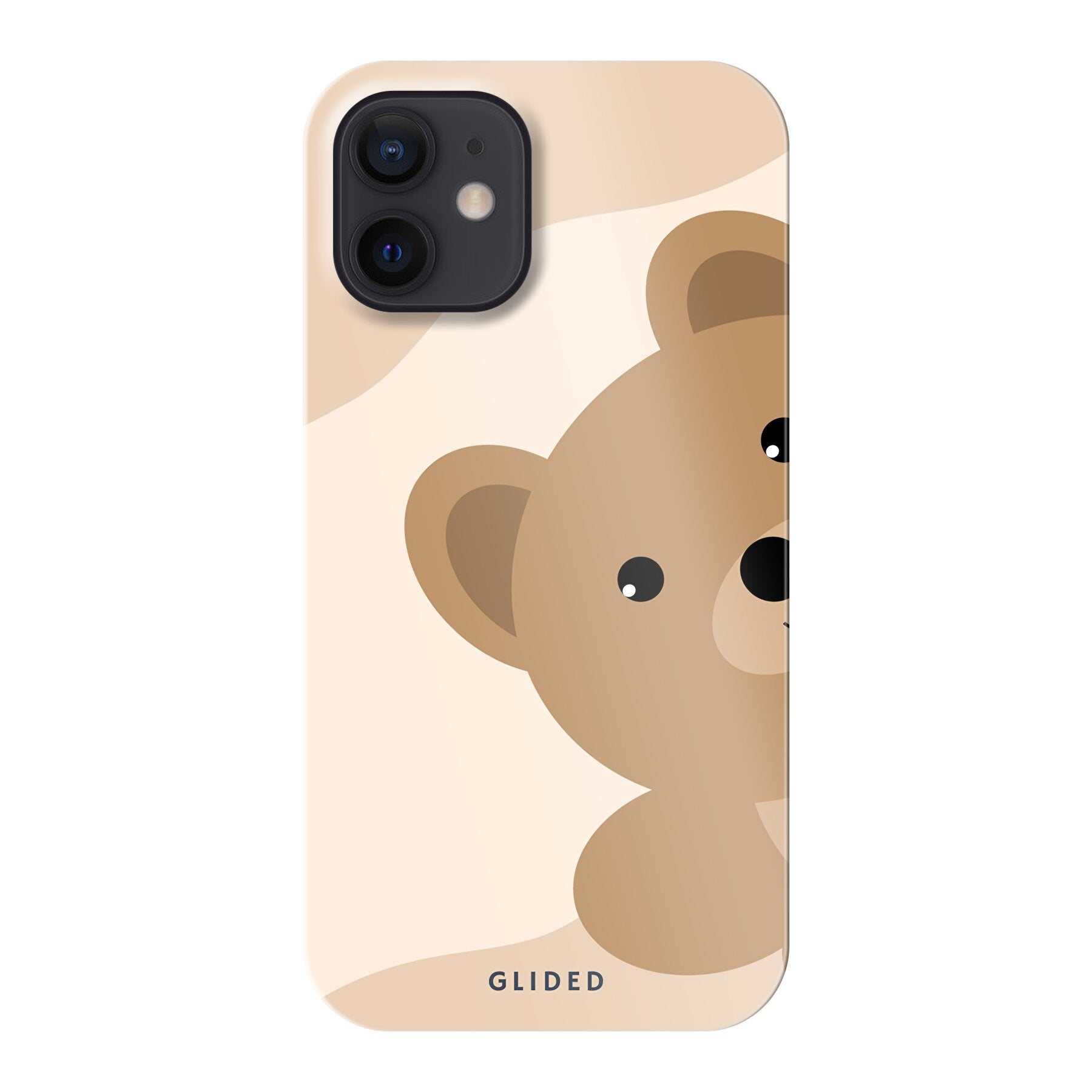 BearLove iPhone 12 mini Handyhülle mit süßem Bärenmotiv, idealer Schutz und stilvolles Design.