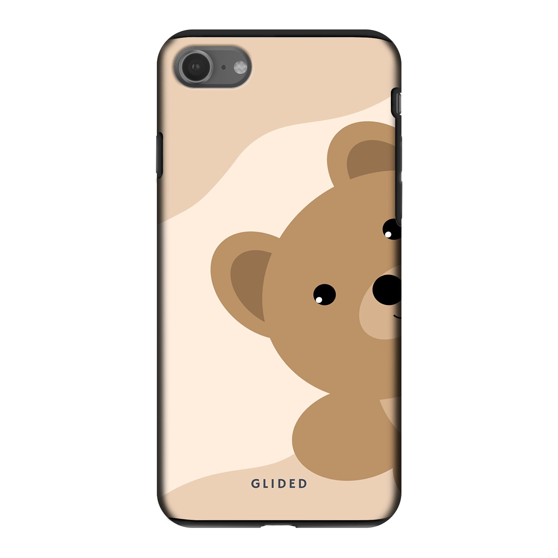 BearLove iPhone 7 Handyhülle mit süßem Bärendesign, idealer Schutz und schlankem Profil.