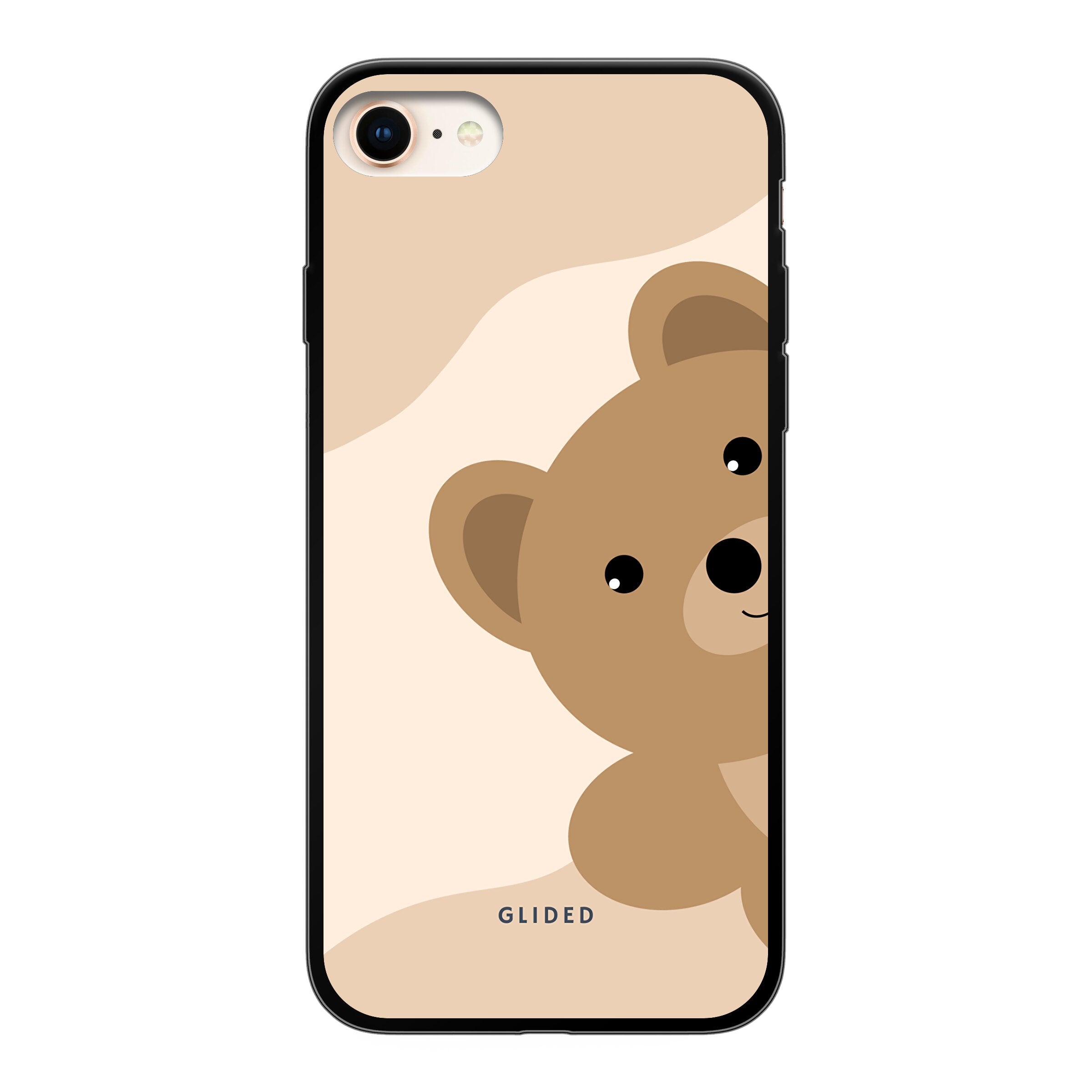 BearLove iPhone 7 Handyhülle mit süßem Bärendesign, idealer Schutz und schlankem Profil.