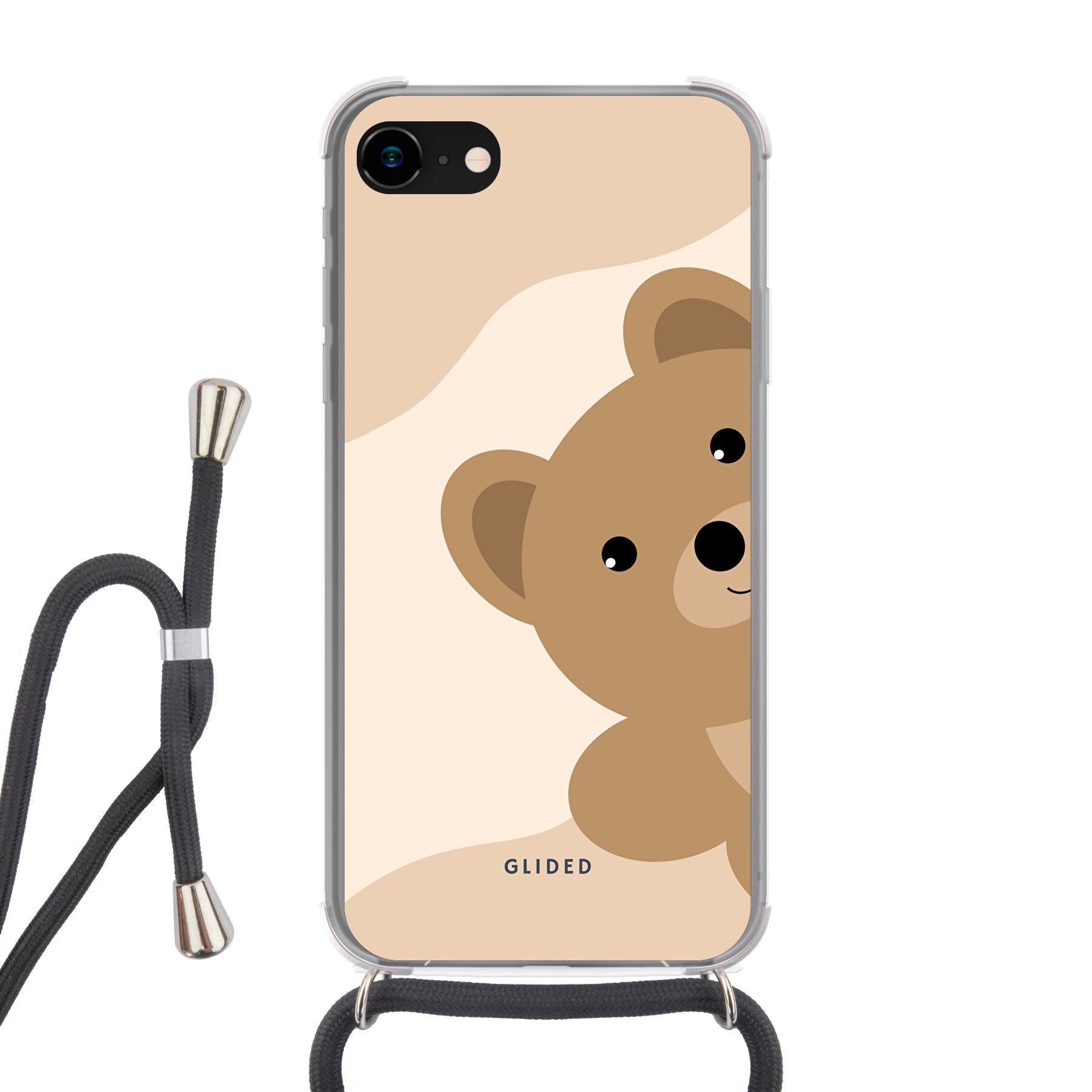 BearLove iPhone 7 Handyhülle mit süßem Bärendesign, idealer Schutz und schlankem Profil.