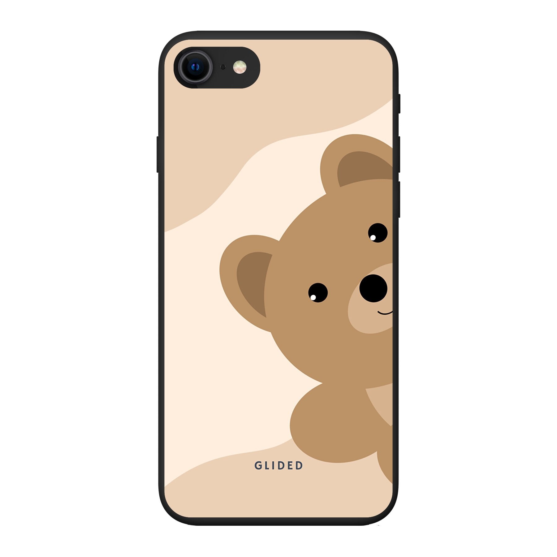 BearLove iPhone 7 Handyhülle mit süßem Bärendesign, idealer Schutz und schlankem Profil.