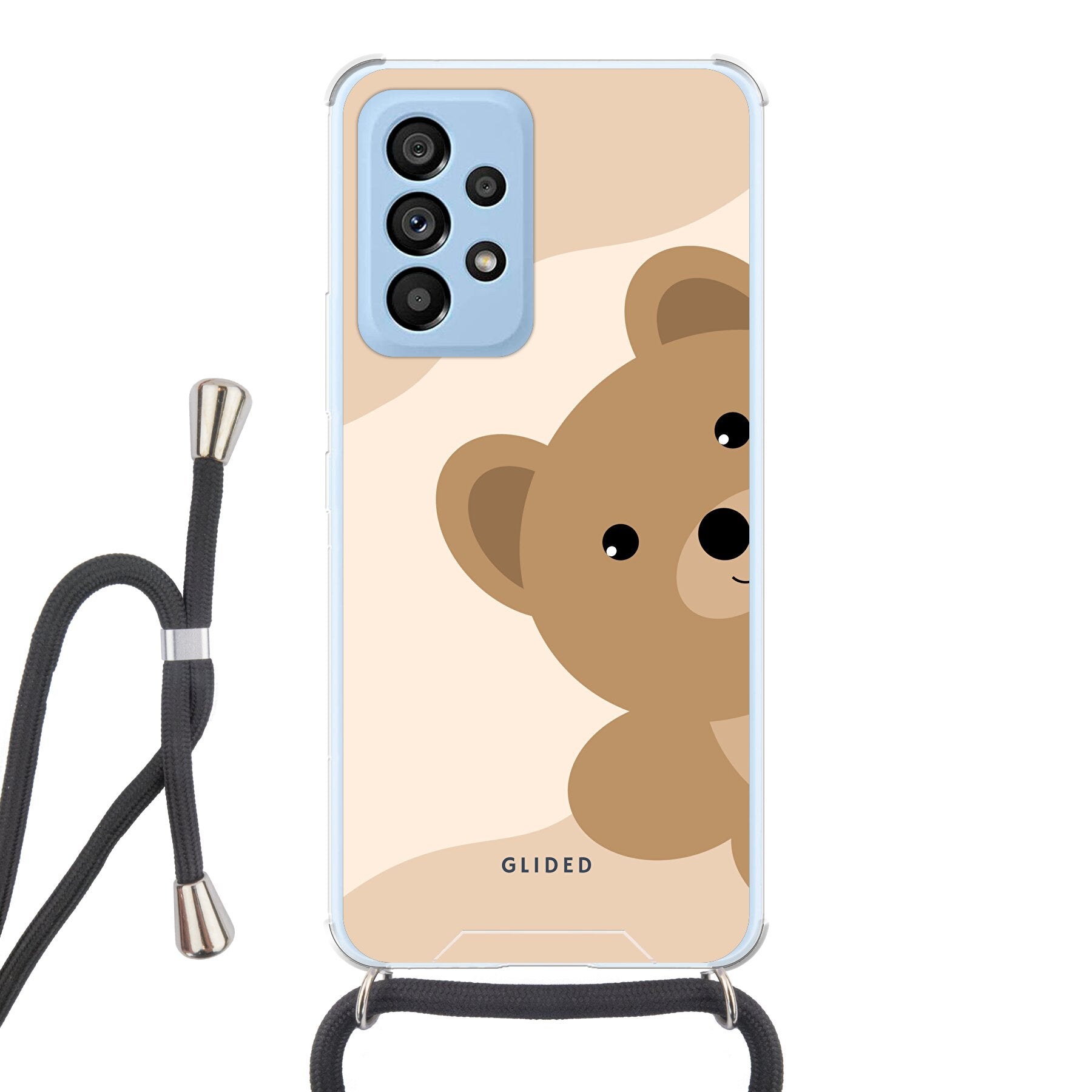 BearLove Handyhülle für Samsung Galaxy A53 5G mit süßem Bärenmotiv, bietet Schutz und Stil.