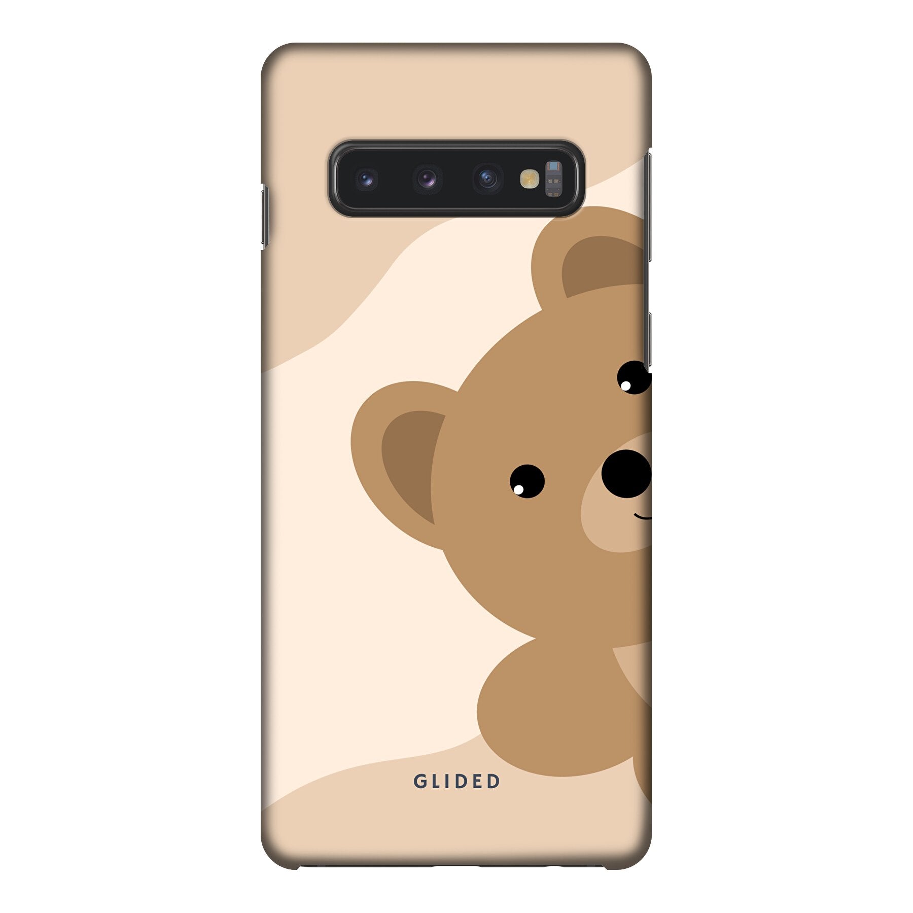 BearLove Handyhülle für Samsung Galaxy S10 mit süßem Bärenmotiv, bietet Schutz und Stil.