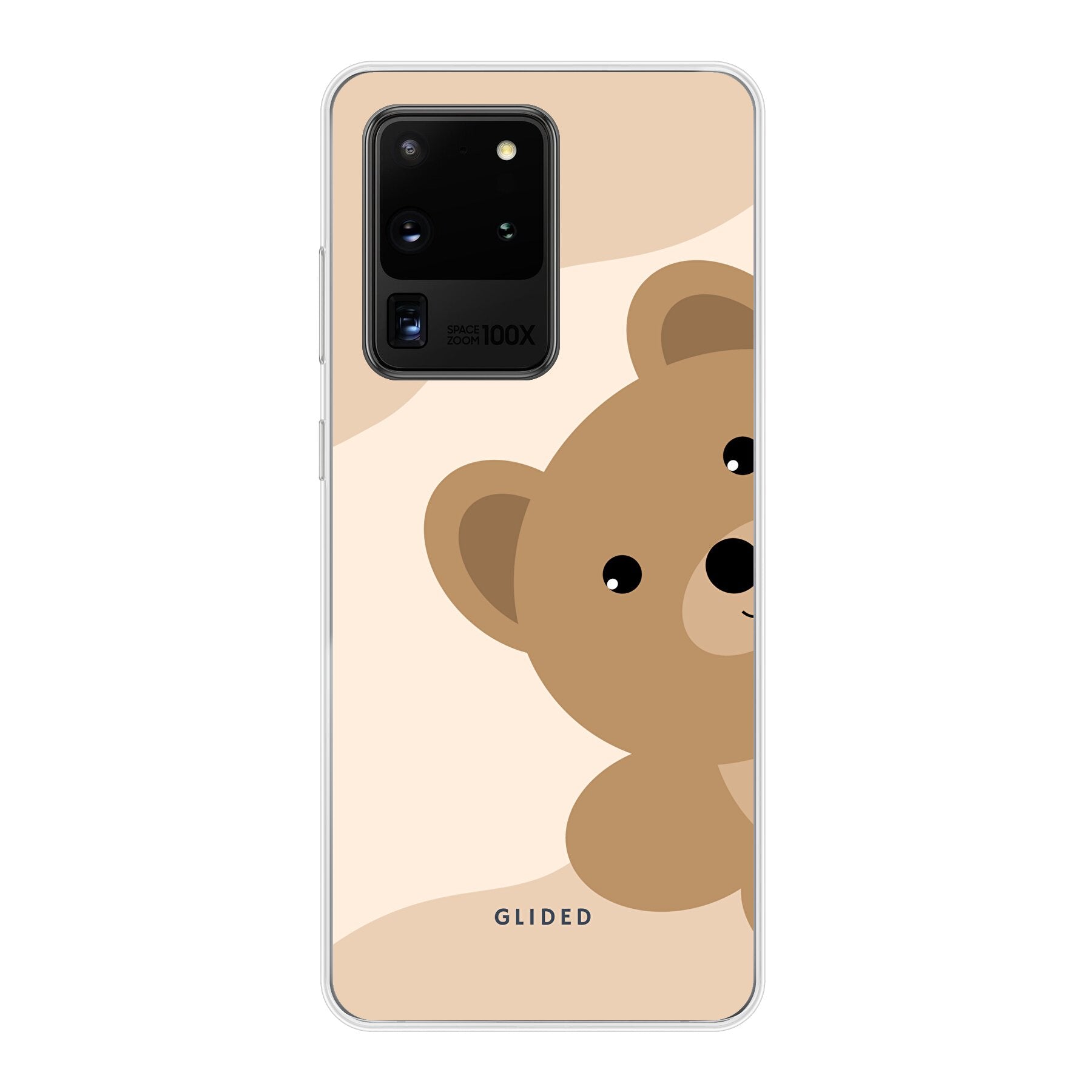 BearLove Handyhülle für Samsung Galaxy S20 mit süßem Bärenmotiv, bietet robusten Schutz und stilvolles Design.