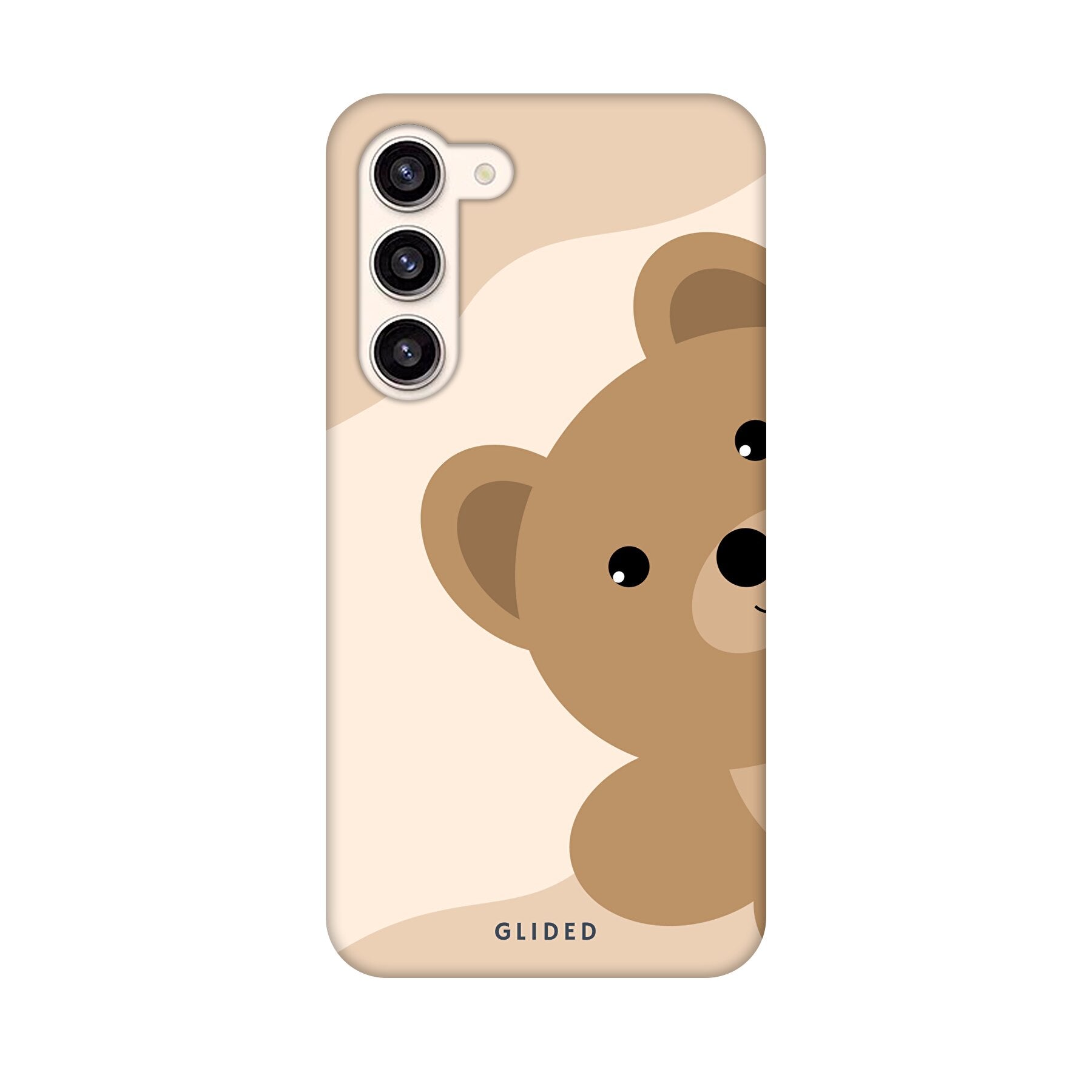 BearLove Handyhülle für Samsung Galaxy S23 Plus mit süßem Bären-Design, bietet Schutz und Stil.