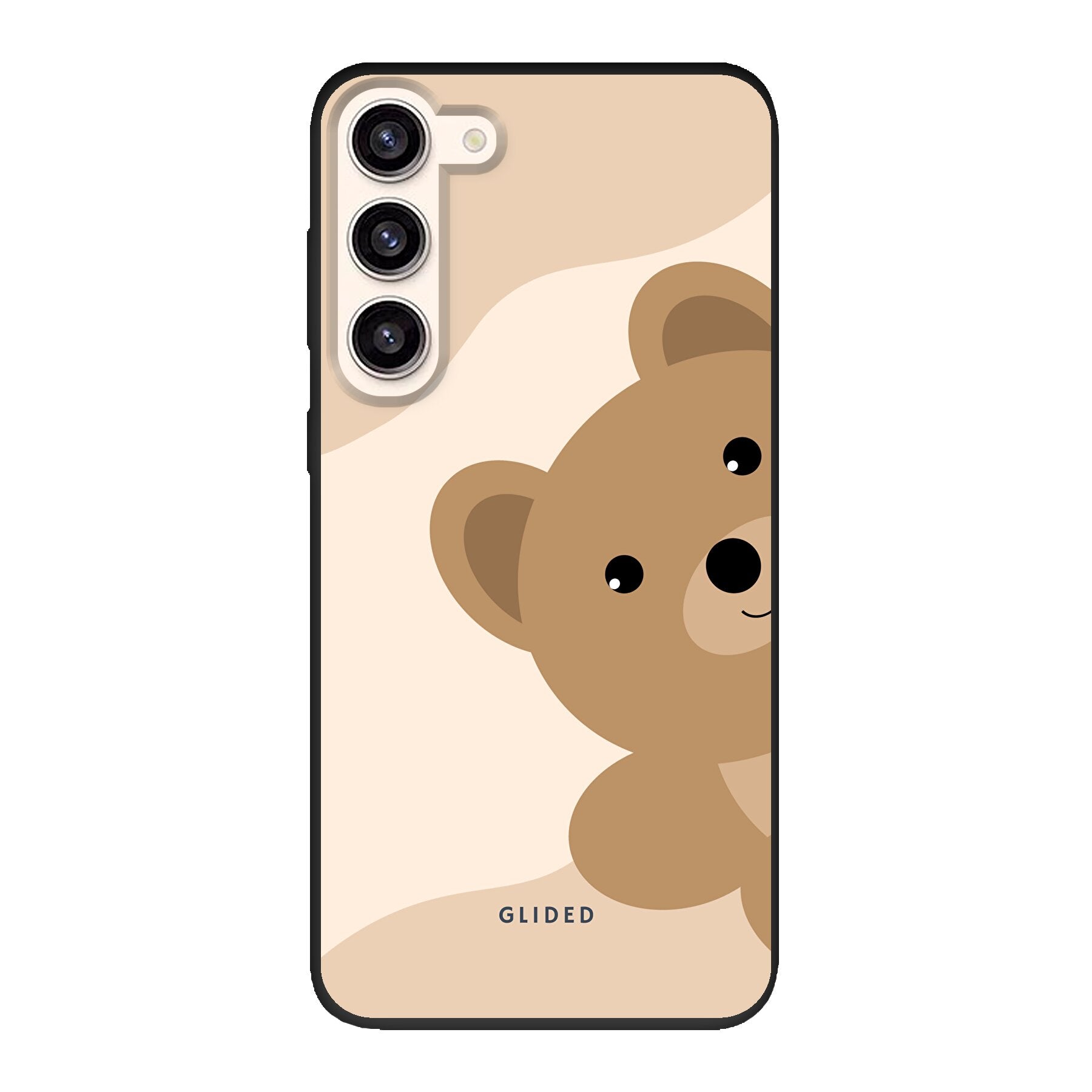 BearLove Handyhülle für Samsung Galaxy S23 Plus mit süßem Bären-Design, bietet Schutz und Stil.