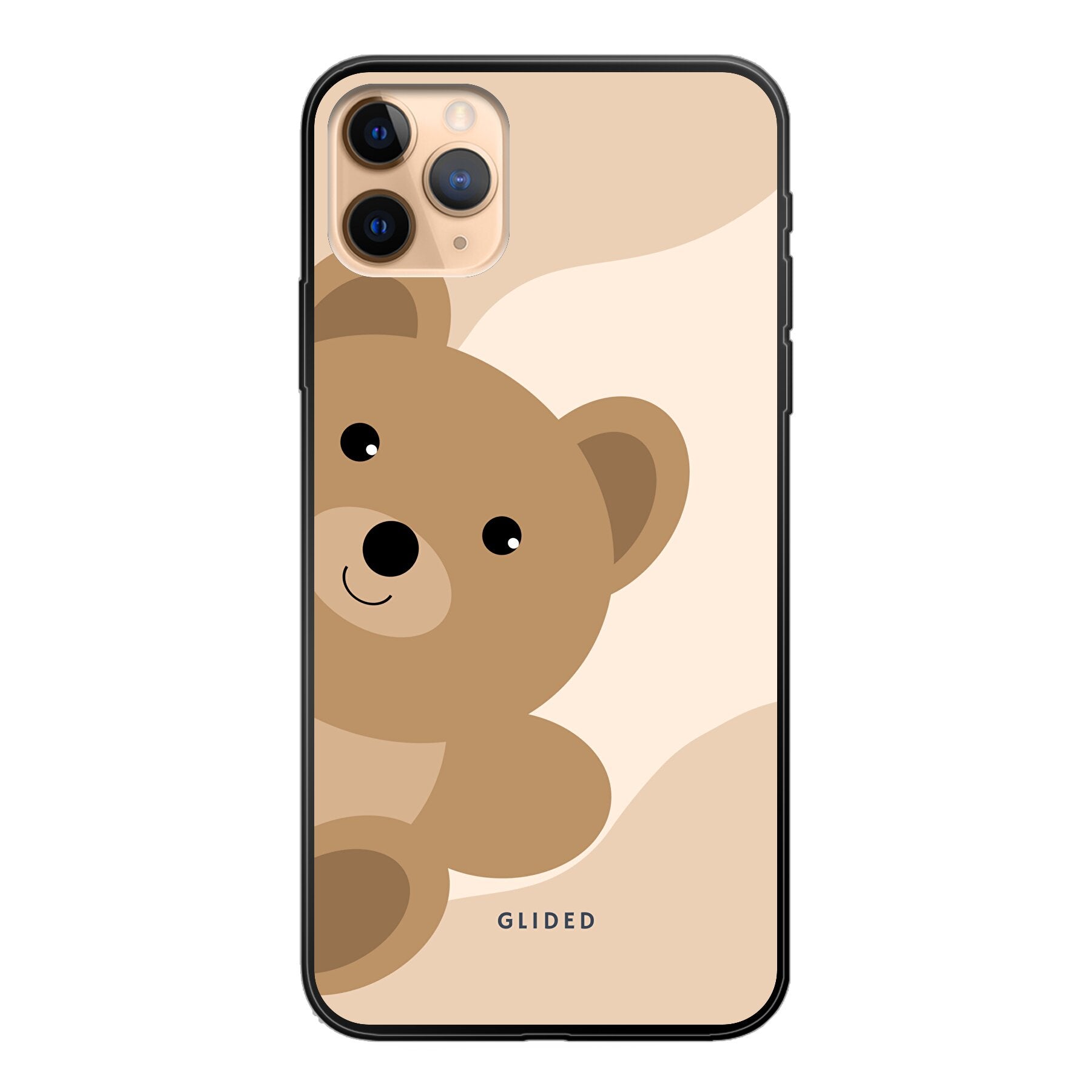 BearLove iPhone 11 Pro Max Handyhülle mit süßem Bärendesign, bietet Schutz und Stil.