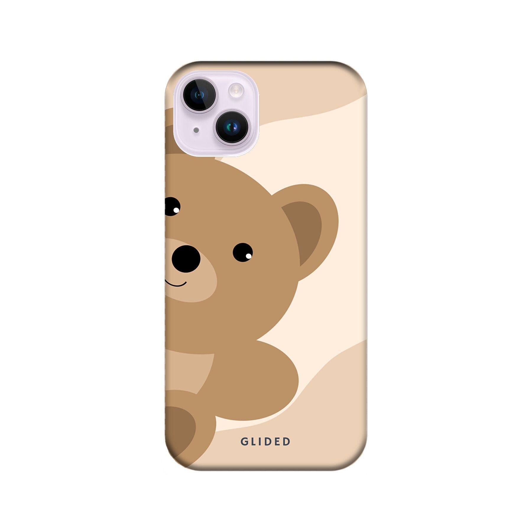 BearLove iPhone 14 Plus Handyhülle mit süßem Bärendesign, bietet Schutz und Stil.