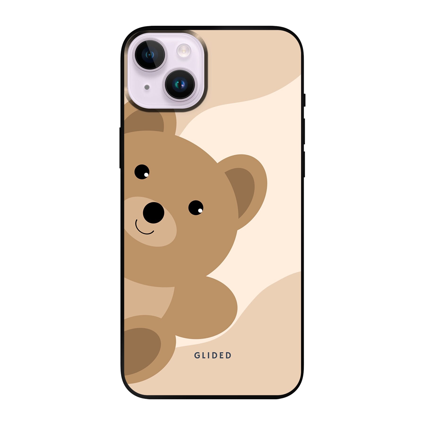 BearLove iPhone 14 Plus Handyhülle mit süßem Bärendesign, bietet Schutz und Stil.