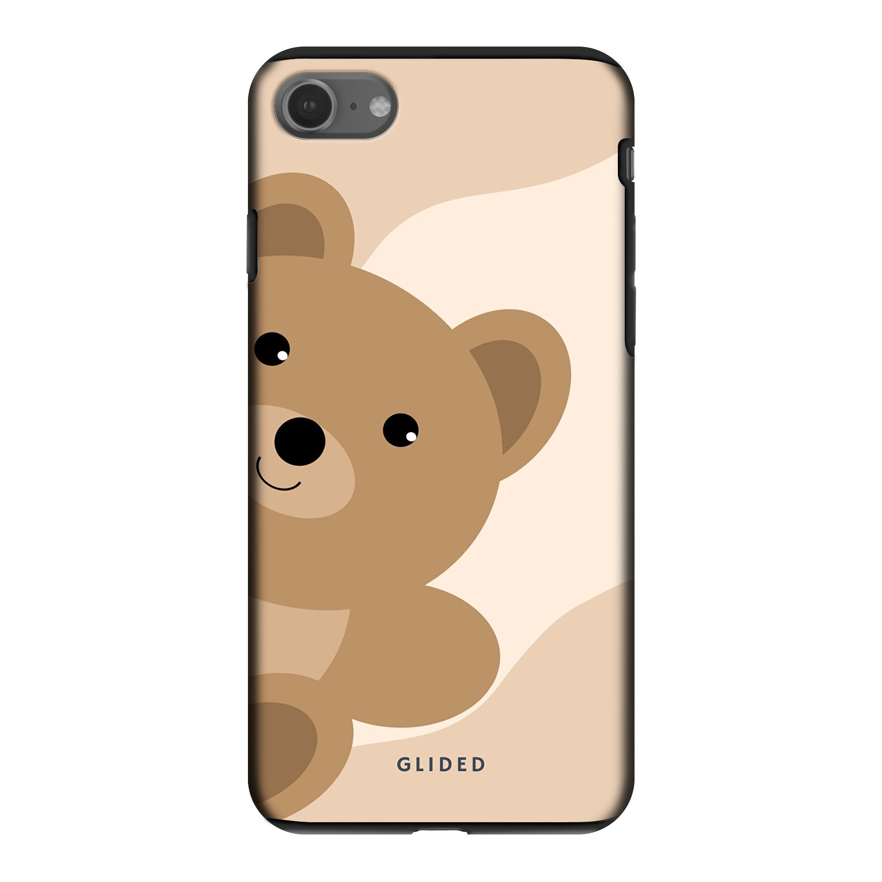 BearLove iPhone 8 Handyhülle mit süßem Bären-Design, bietet optimalen Schutz und stilvolle Ästhetik.