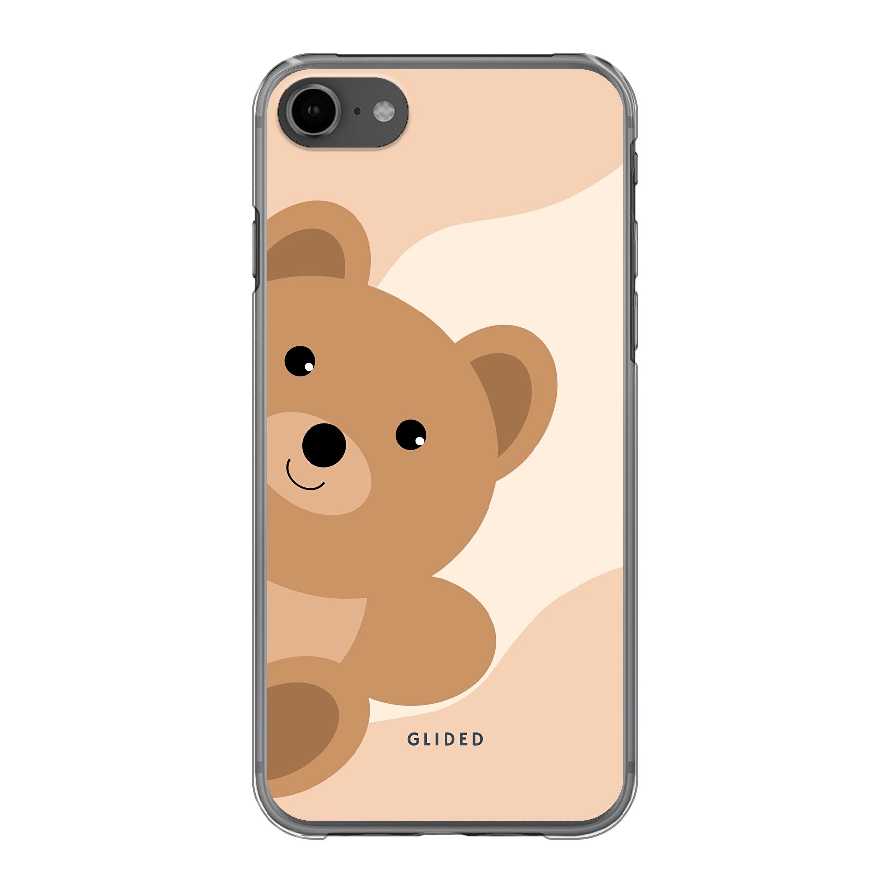 BearLove iPhone 8 Handyhülle mit süßem Bären-Design, bietet optimalen Schutz und stilvolle Ästhetik.