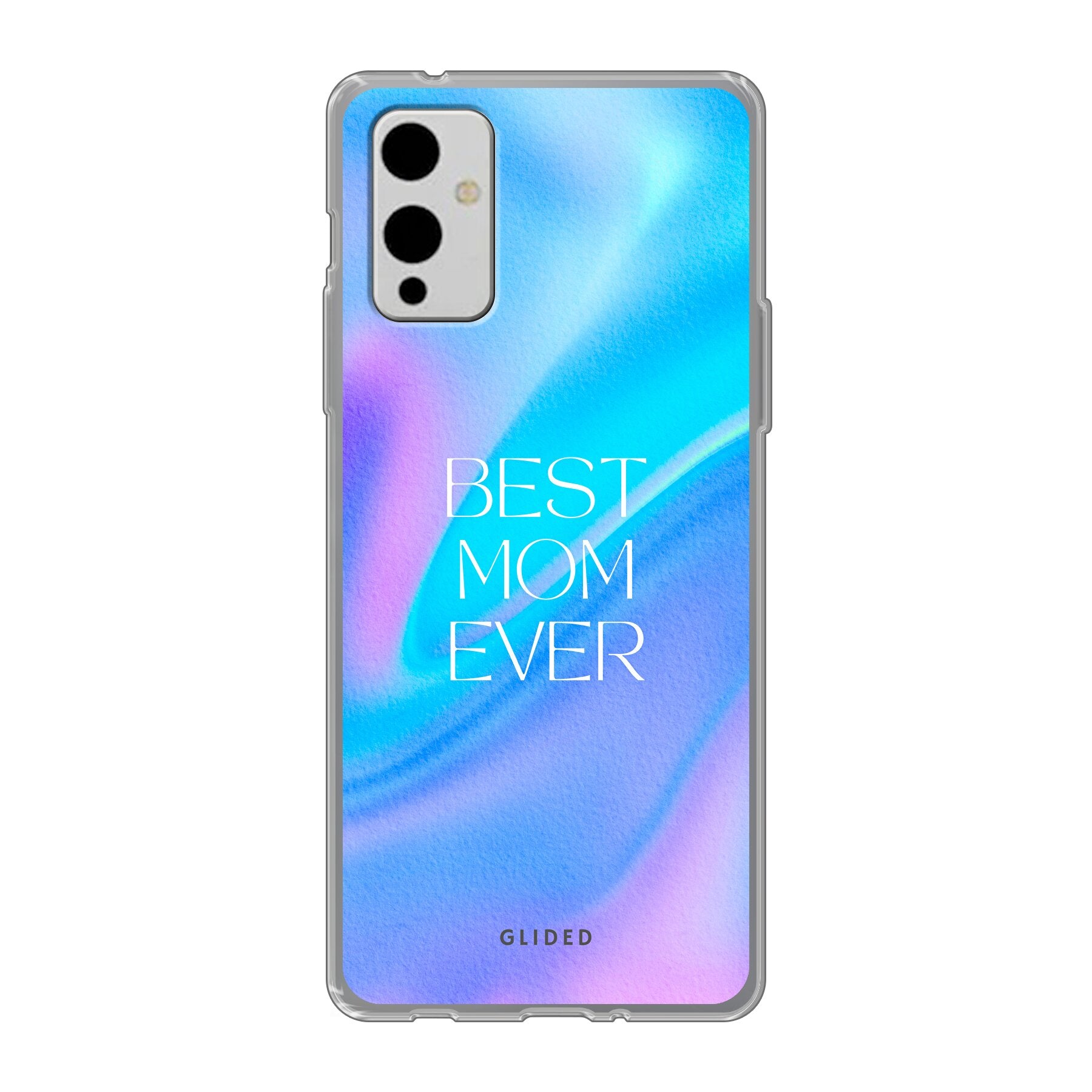 Best Mom OnePlus 9 Handyhülle mit floralem Design, das die Liebe und Wertschätzung für Mütter symbolisiert.