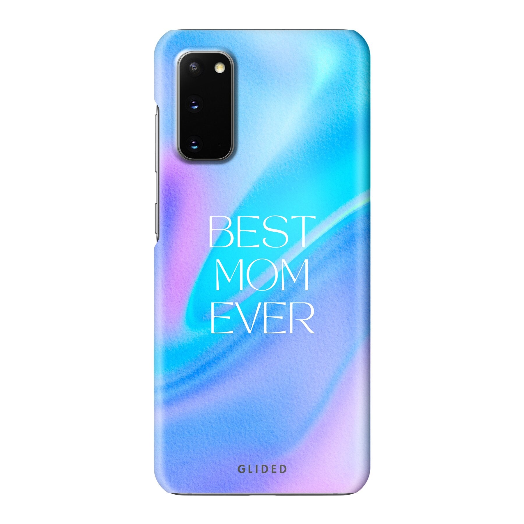 Samsung Galaxy S20/S20 5G Hülle mit 'Best Mom' Design, zarten Blumen und liebevollen Details, idealer Schutz für das Handy.