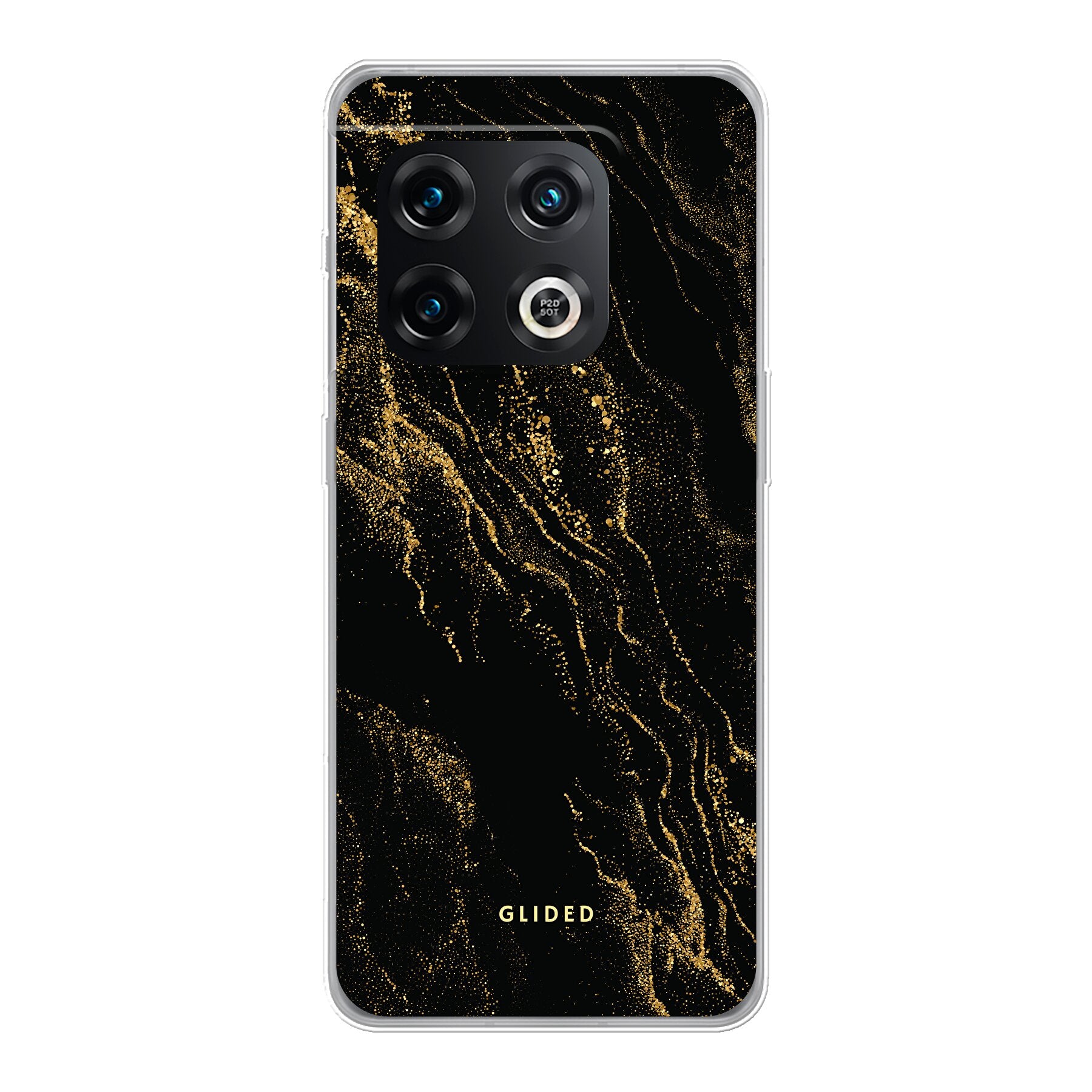 Elegante Black Marble Handyhülle für OnePlus 10 Pro mit luxuriösem Marmordesign und stoßfestem Schutz.