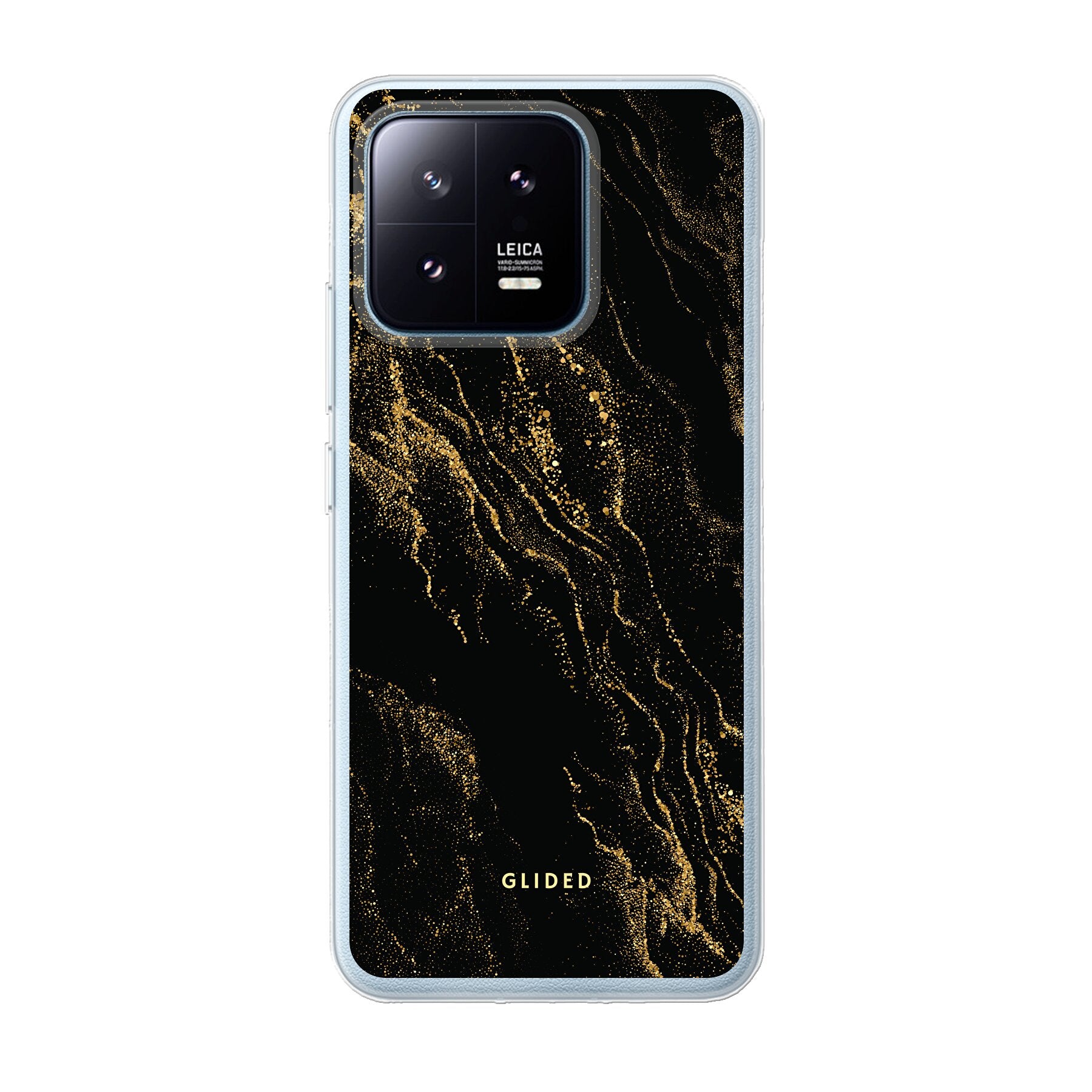 Elegante Black Marble Handyhülle für Xiaomi 13 Pro mit luxuriösem schwarzem Marmordesign, bietet stilvollen Schutz und Funktionalität.