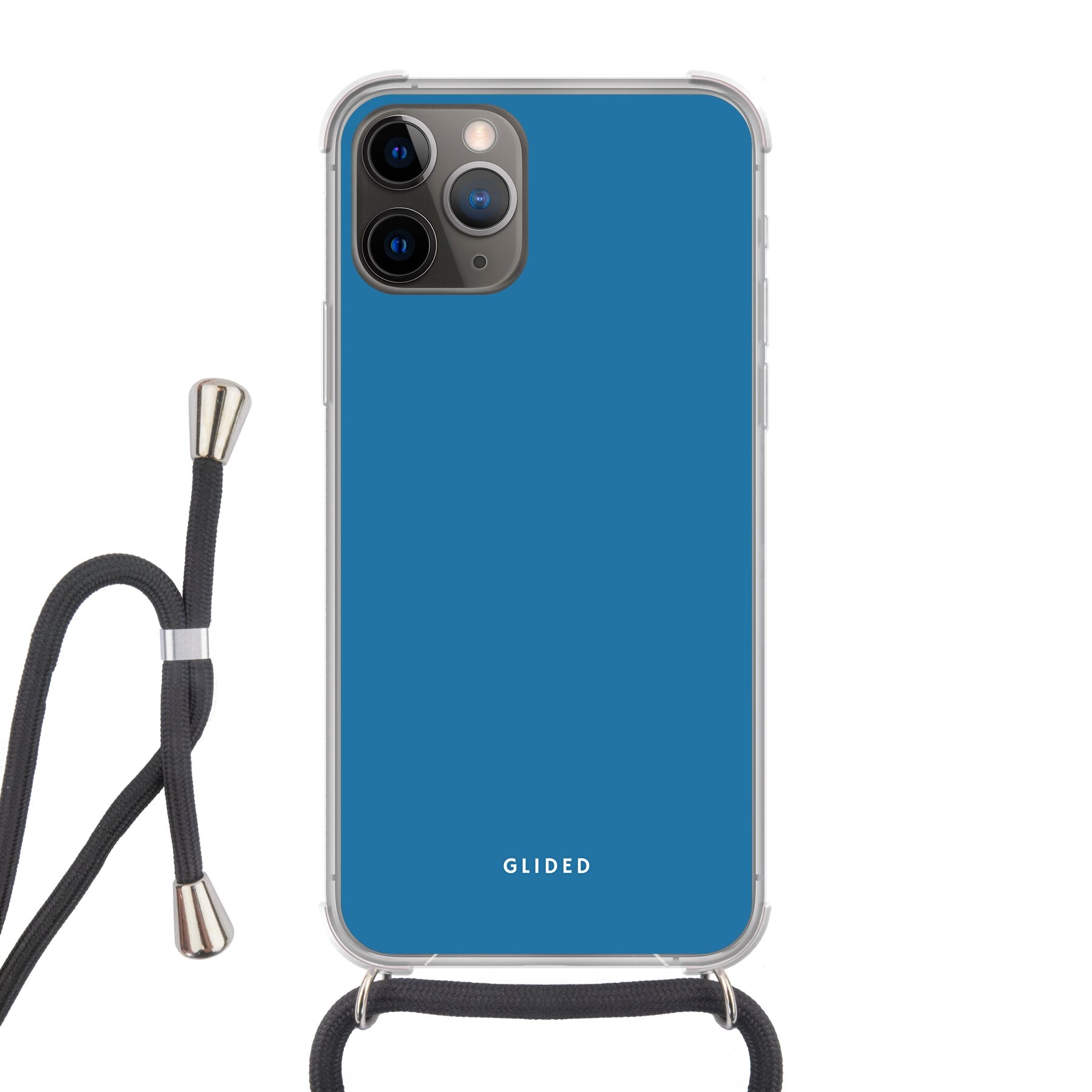 Blue Delight Handyhülle für iPhone 11 Pro in bezauberndem Blauton, bietet stilvollen Schutz und elegantes Design.