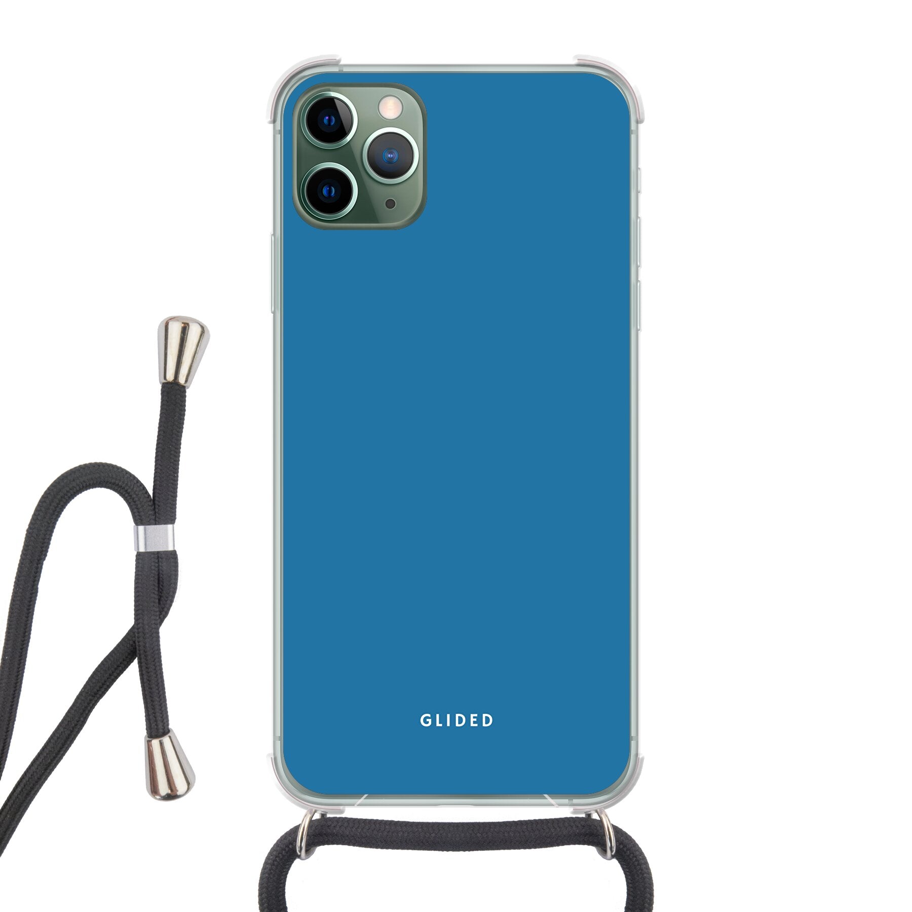 Blue Delight Handyhülle für iPhone 11 Pro Max in bezauberndem Blauton, bietet stilvollen Schutz und elegantes Design.