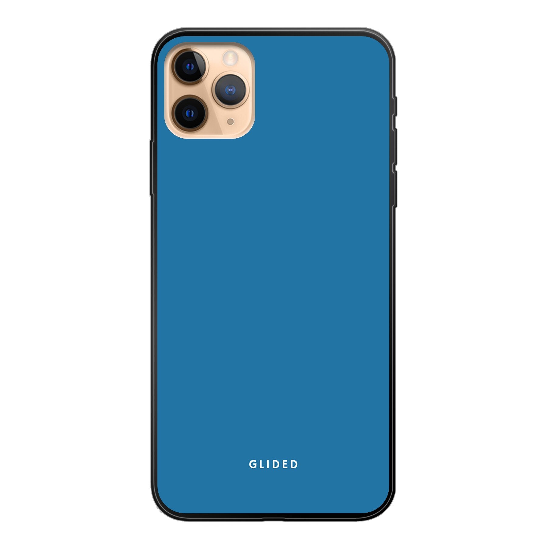 Blue Delight Handyhülle für iPhone 11 Pro Max in bezauberndem Blauton, bietet stilvollen Schutz und elegantes Design.