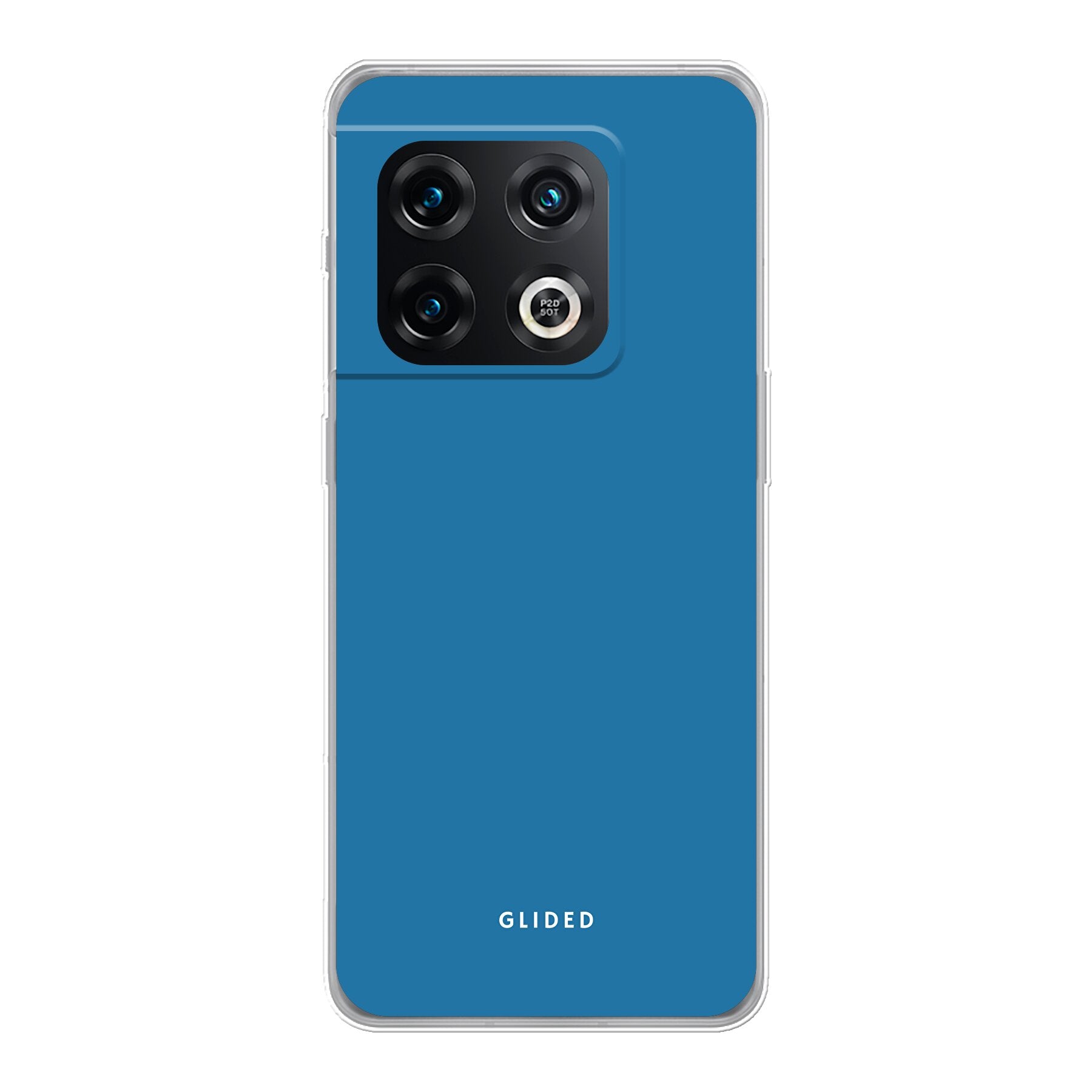 Blue Delight Handyhülle für OnePlus 10 Pro in bezauberndem Blauton, bietet stilvollen Schutz und elegantes Design.