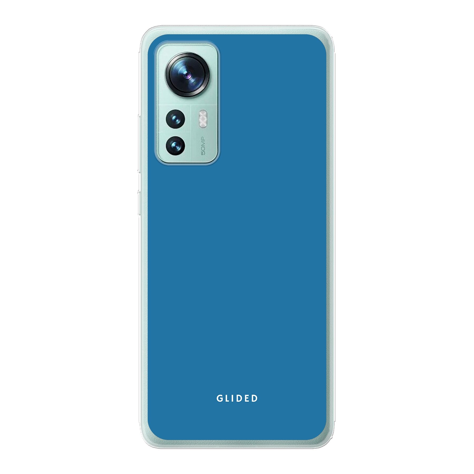 Die 'Blue Delight' Handyhülle für Xiaomi 12 Pro in einem bezaubernden Blauton, die stilvollen Schutz und elegantes Design vereint.