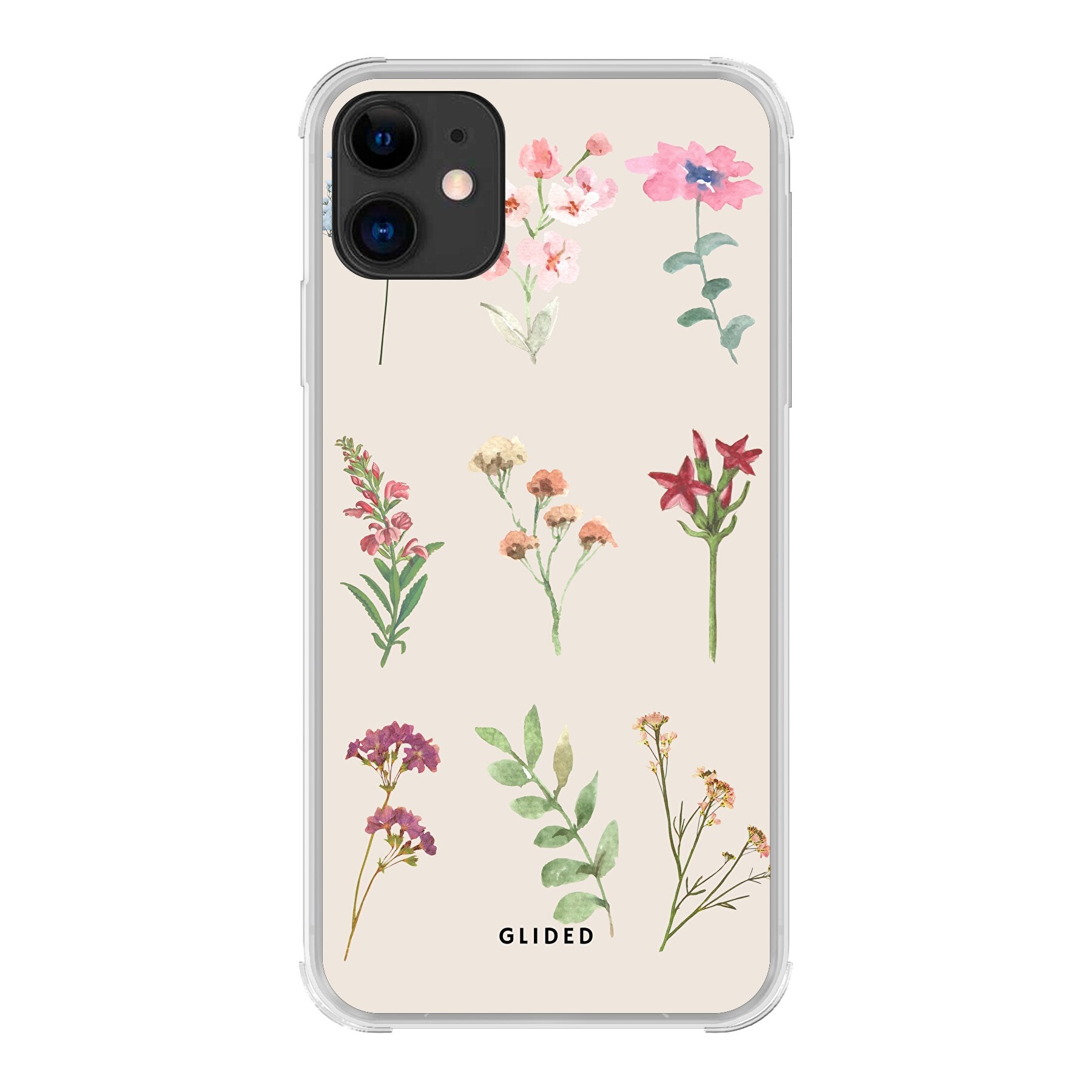 Botanical Garden iPhone 11 Handyhülle mit lebendigen Blumenmotiven und elegantem Design, idealer Schutz für dein Smartphone.