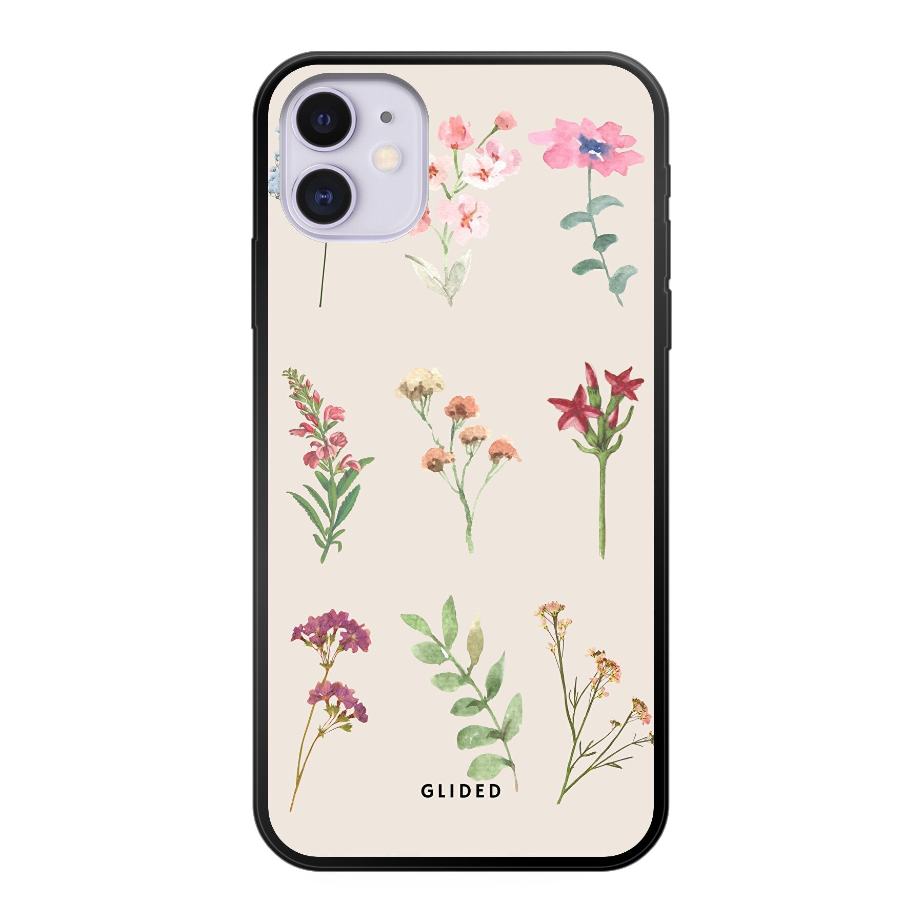 Botanical Garden iPhone 11 Handyhülle mit lebendigen Blumenmotiven und elegantem Design, idealer Schutz für dein Smartphone.