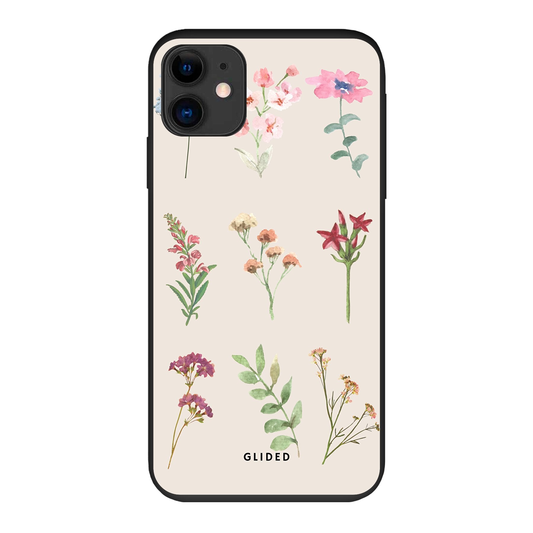 Botanical Garden iPhone 11 Handyhülle mit lebendigen Blumenmotiven und elegantem Design, idealer Schutz für dein Smartphone.