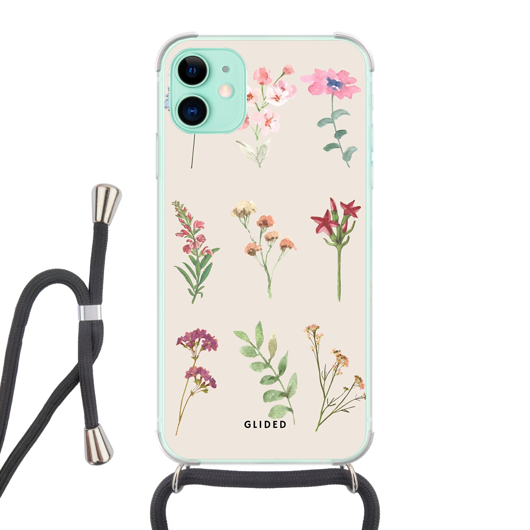 Botanical Garden iPhone 11 Handyhülle mit lebendigen Blumenmotiven und elegantem Design, idealer Schutz für dein Smartphone.