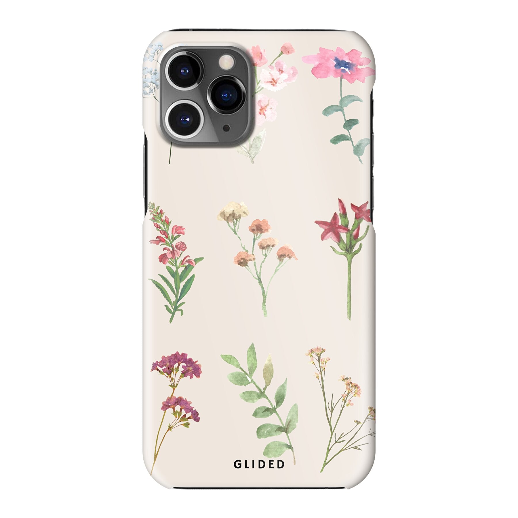 Botanical Garden iPhone 11 Pro Handyhülle mit lebendigen Blumenmotiven und elegantem Design, ideal für Natur- und Kunstliebhaber.