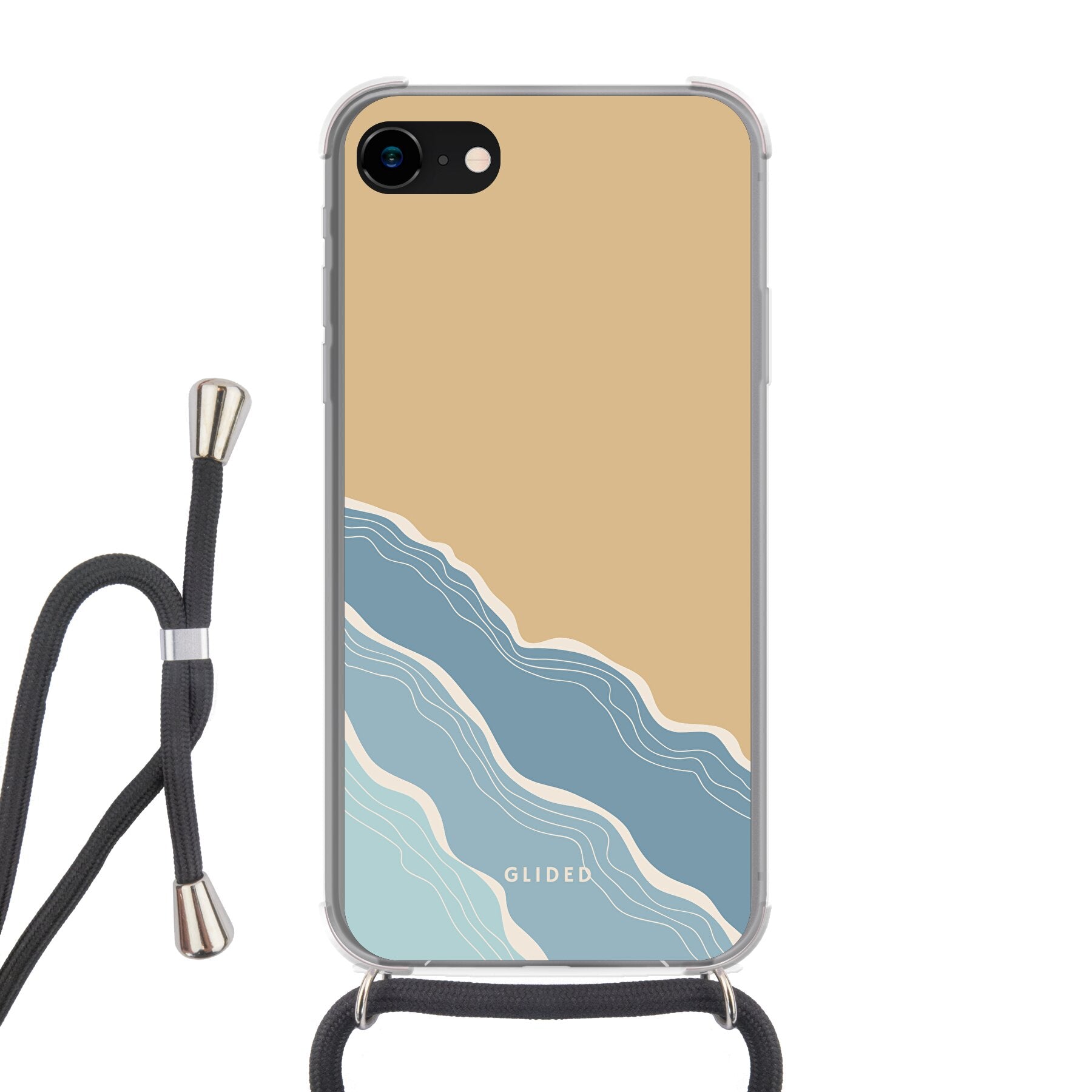 Breeze iPhone 7 Handyhülle mit einzigartigem Stranddesign, idealer Schutz und schlankem Profil.