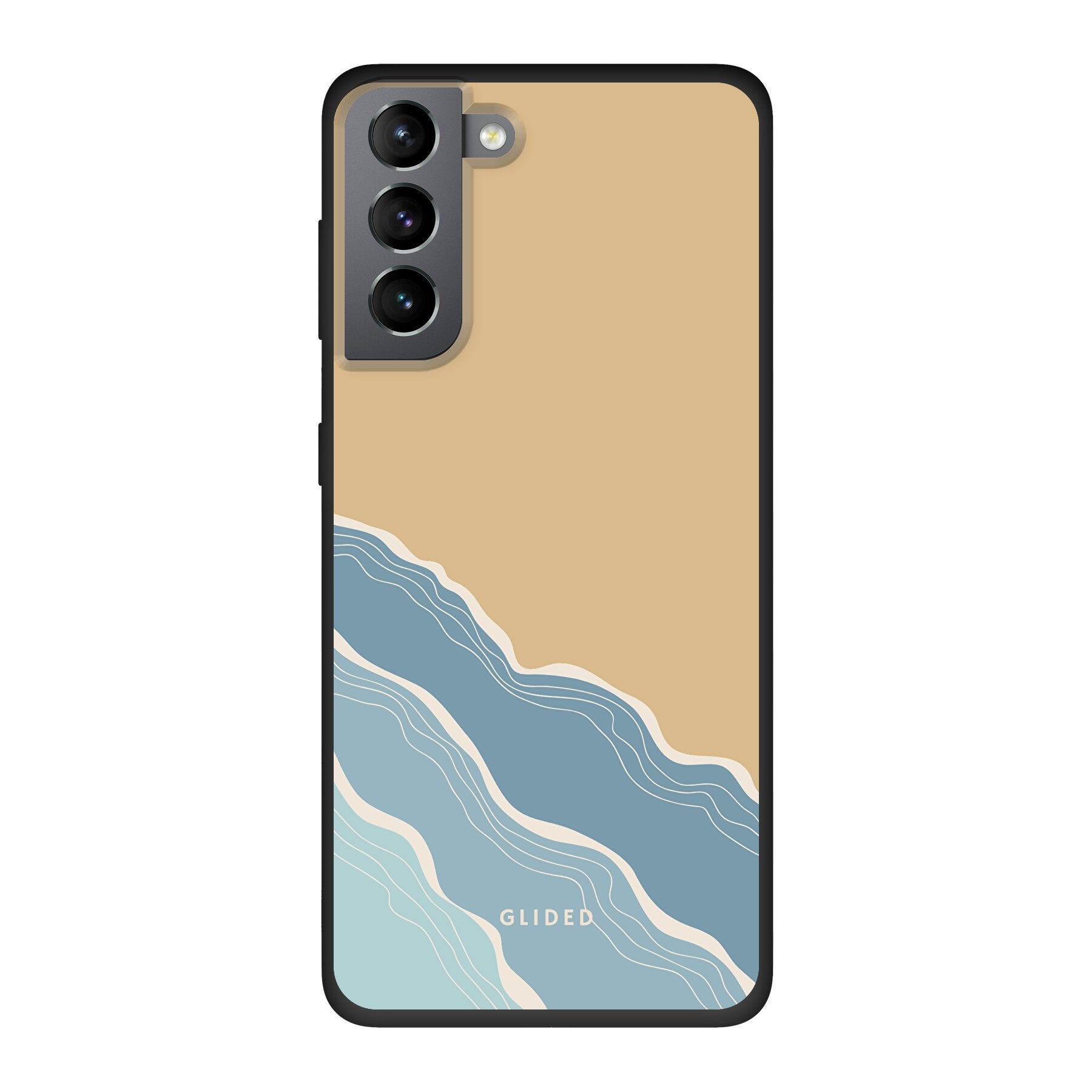 Breeze Handyhülle für Samsung Galaxy S10 mit einem einzigartigen Stranddesign, das an sonnige Tage und Meeresbrisen erinnert.