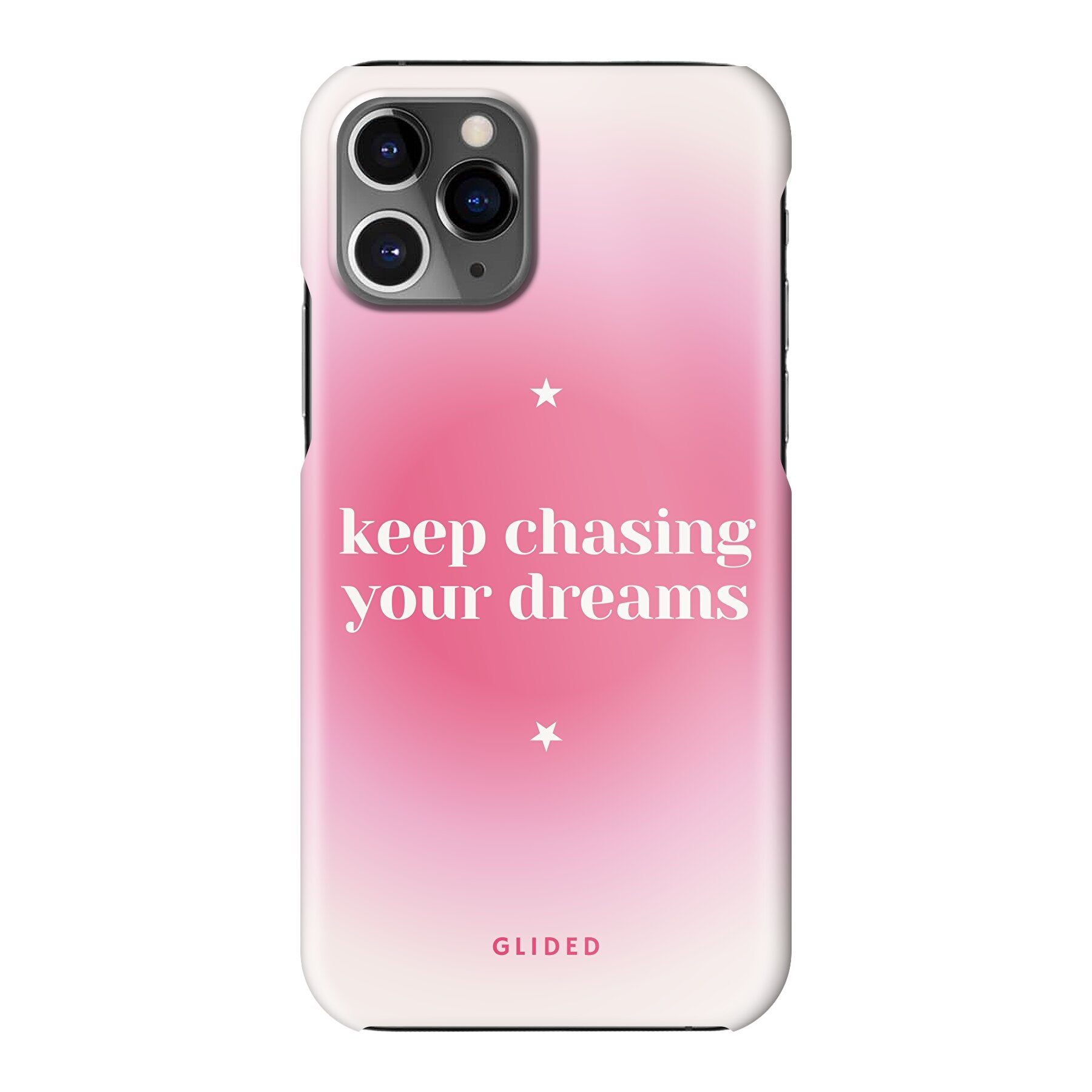 Chasing Dreams Handyhülle für iPhone 11 Pro mit inspirierender Botschaft und schlankem Design, idealer Schutz und Motivation.