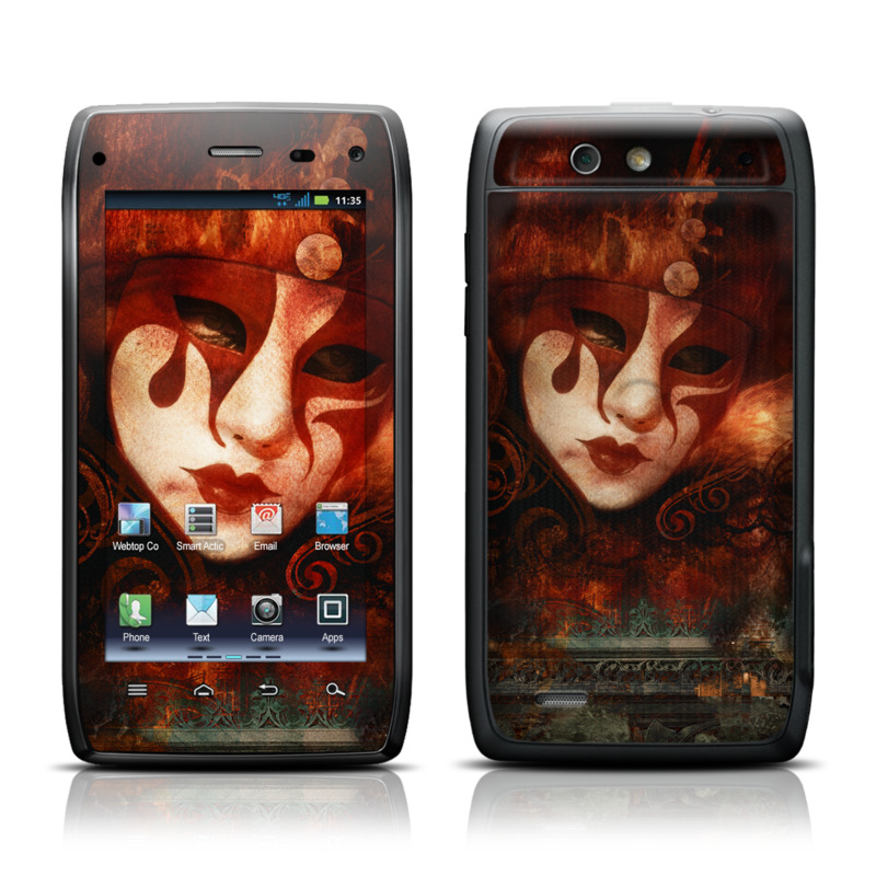 Smartphone with artistic face design