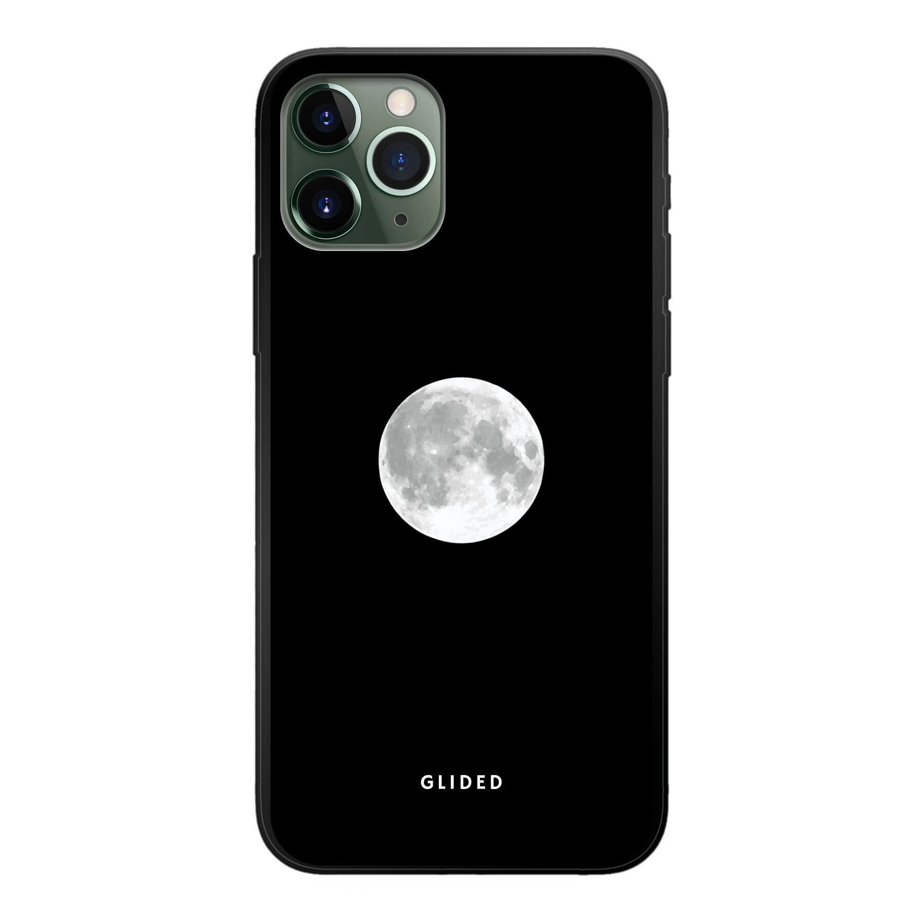 Epic Moon Handyhülle für iPhone 11 Pro mit majestätischem Vollmond-Design, das eine mystische Atmosphäre ausstrahlt.