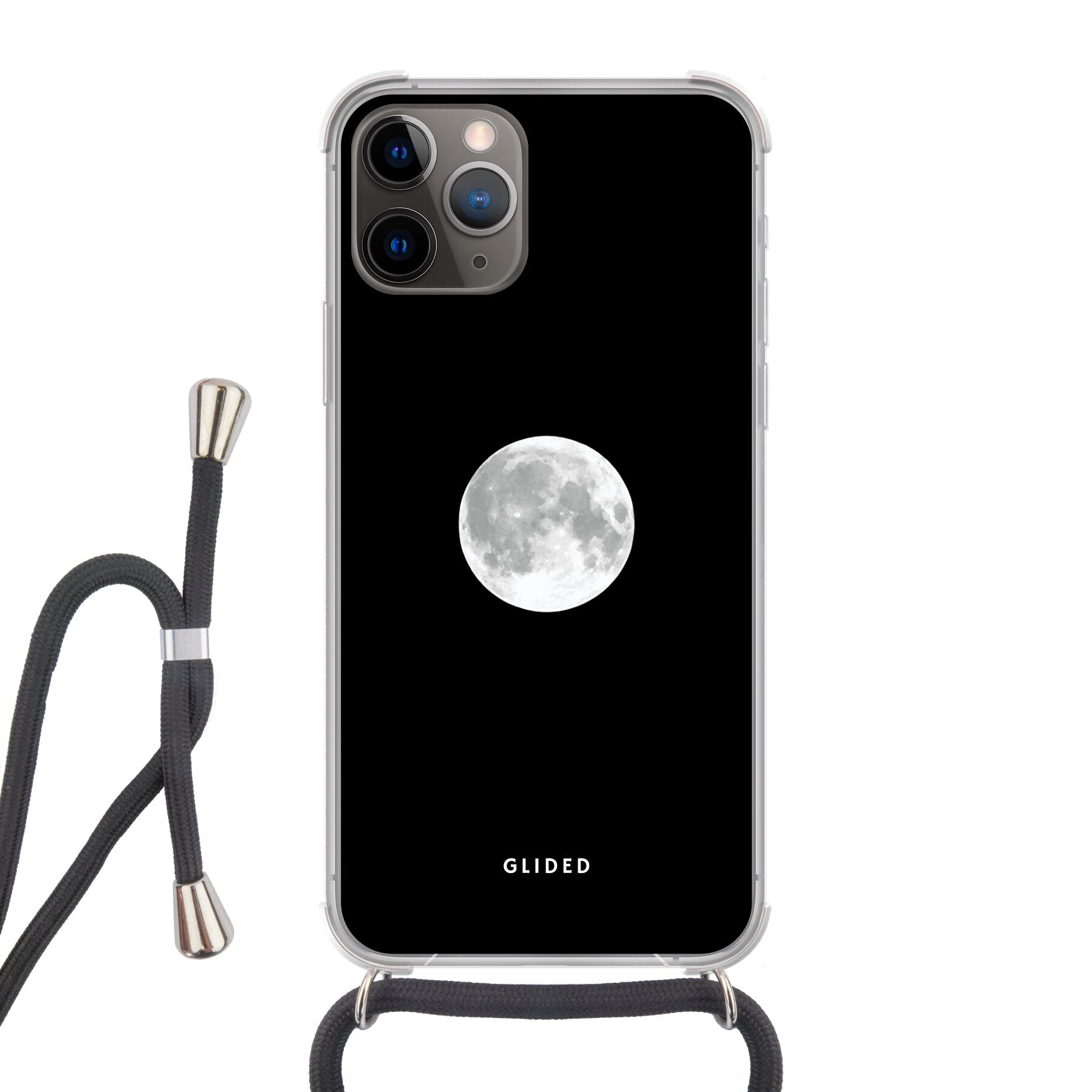 Epic Moon Handyhülle für iPhone 11 Pro mit majestätischem Vollmond-Design, das eine mystische Atmosphäre ausstrahlt.