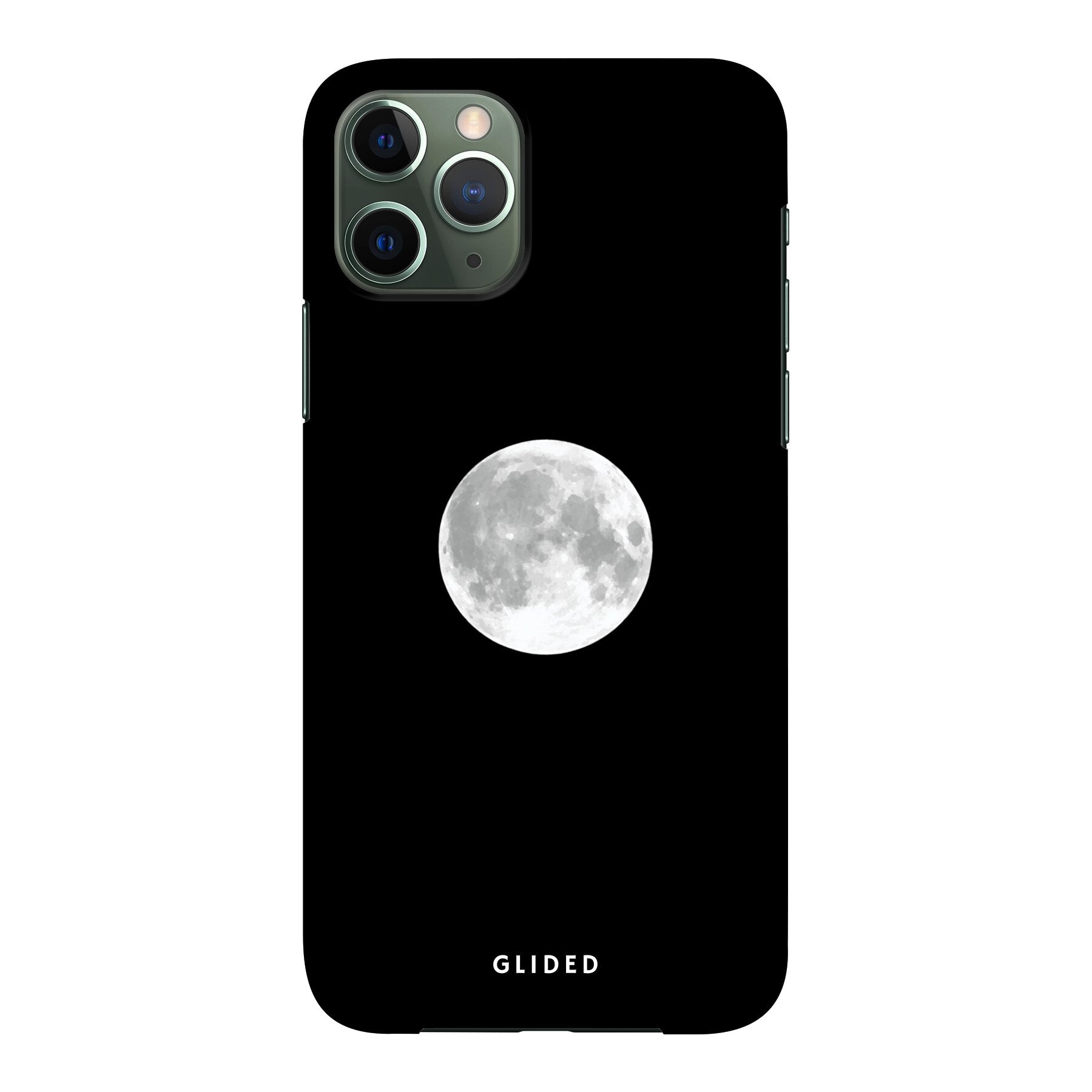 Epic Moon Handyhülle für iPhone 11 Pro mit majestätischem Vollmond-Design, das eine mystische Atmosphäre ausstrahlt.