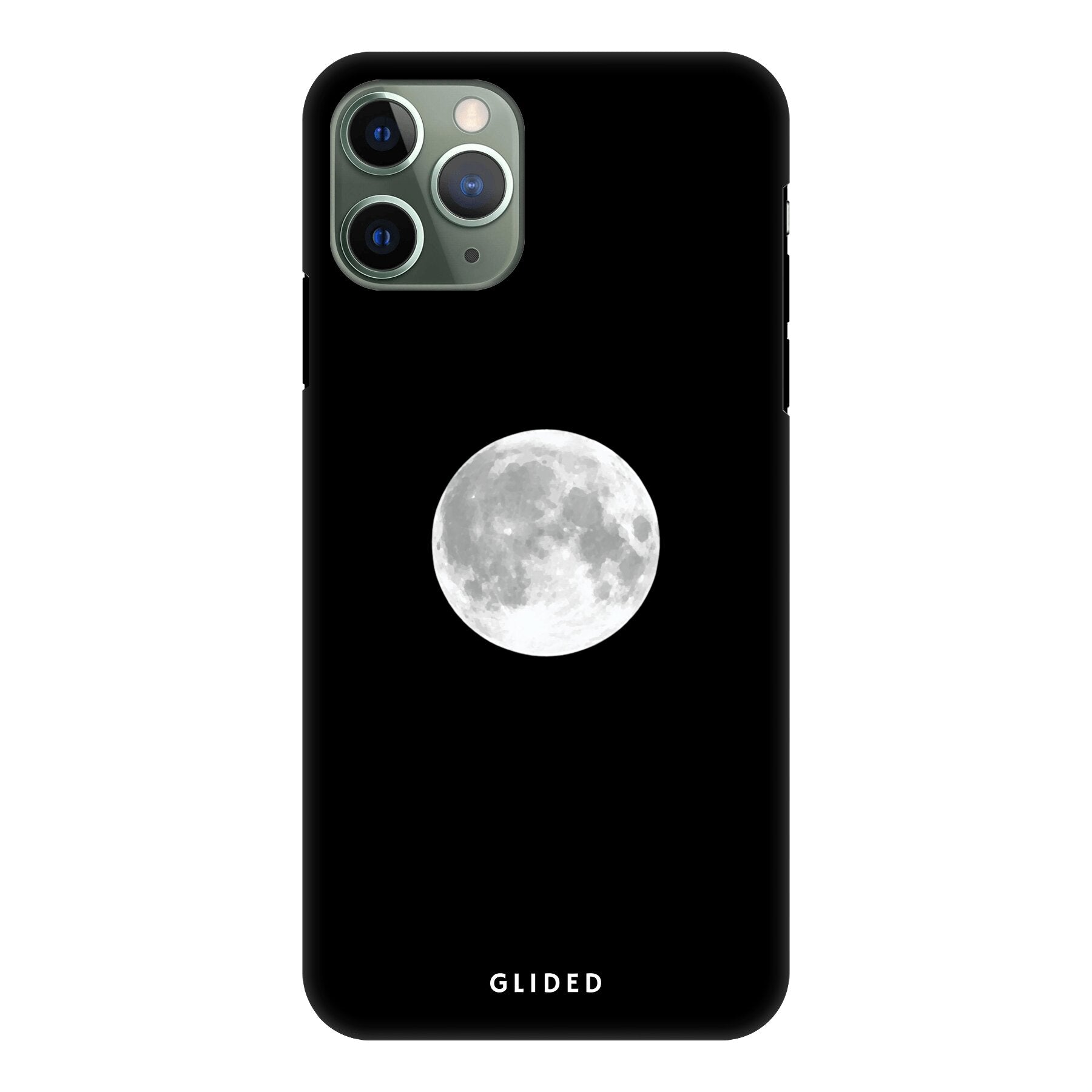 Epic Moon Handyhülle für iPhone 11 Pro mit majestätischem Vollmond-Design, das eine mystische Atmosphäre ausstrahlt.