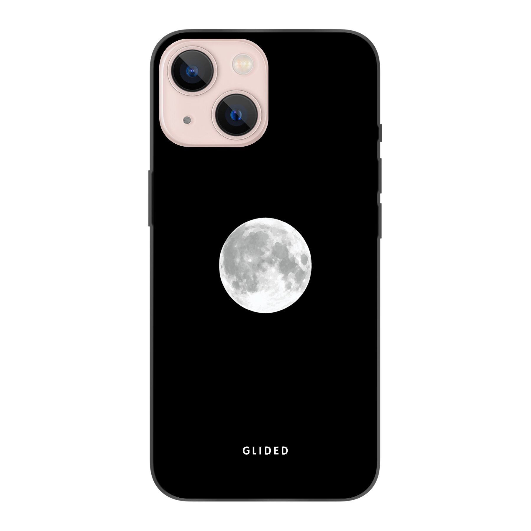 Epic Moon Handyhülle für iPhone 13 mini mit majestätischem Vollmond-Design, stilvoll und schützend.