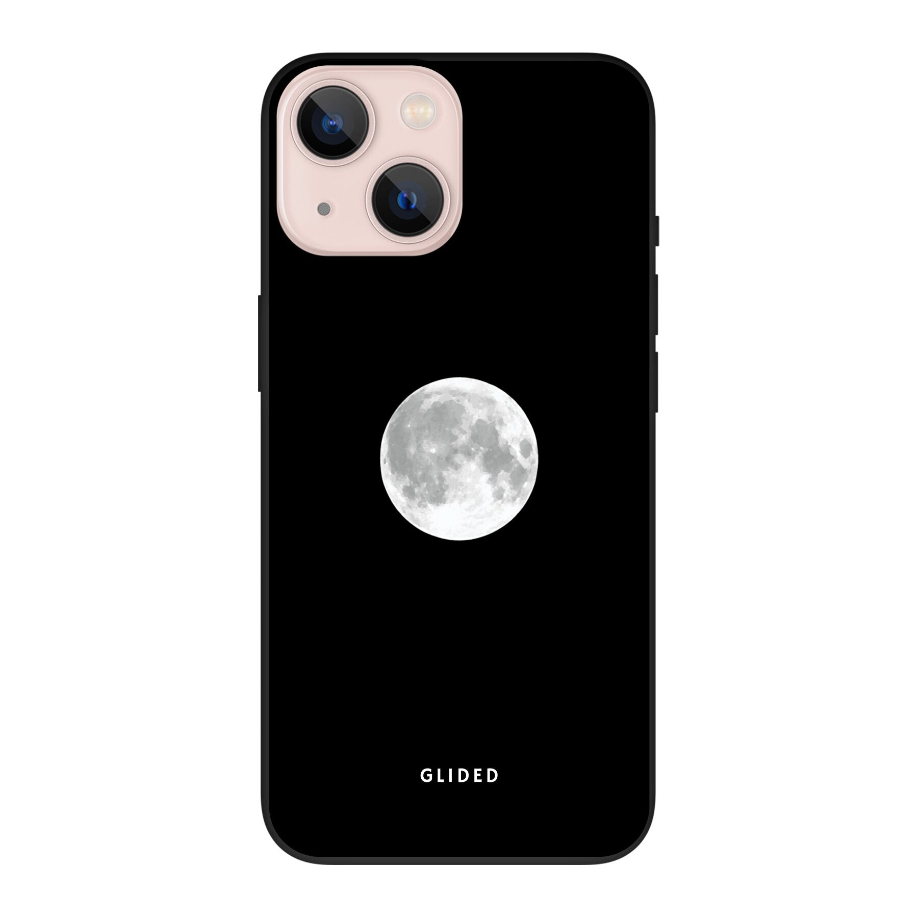 Epic Moon Handyhülle für iPhone 13 mini mit majestätischem Vollmond-Design, stilvoll und schützend.