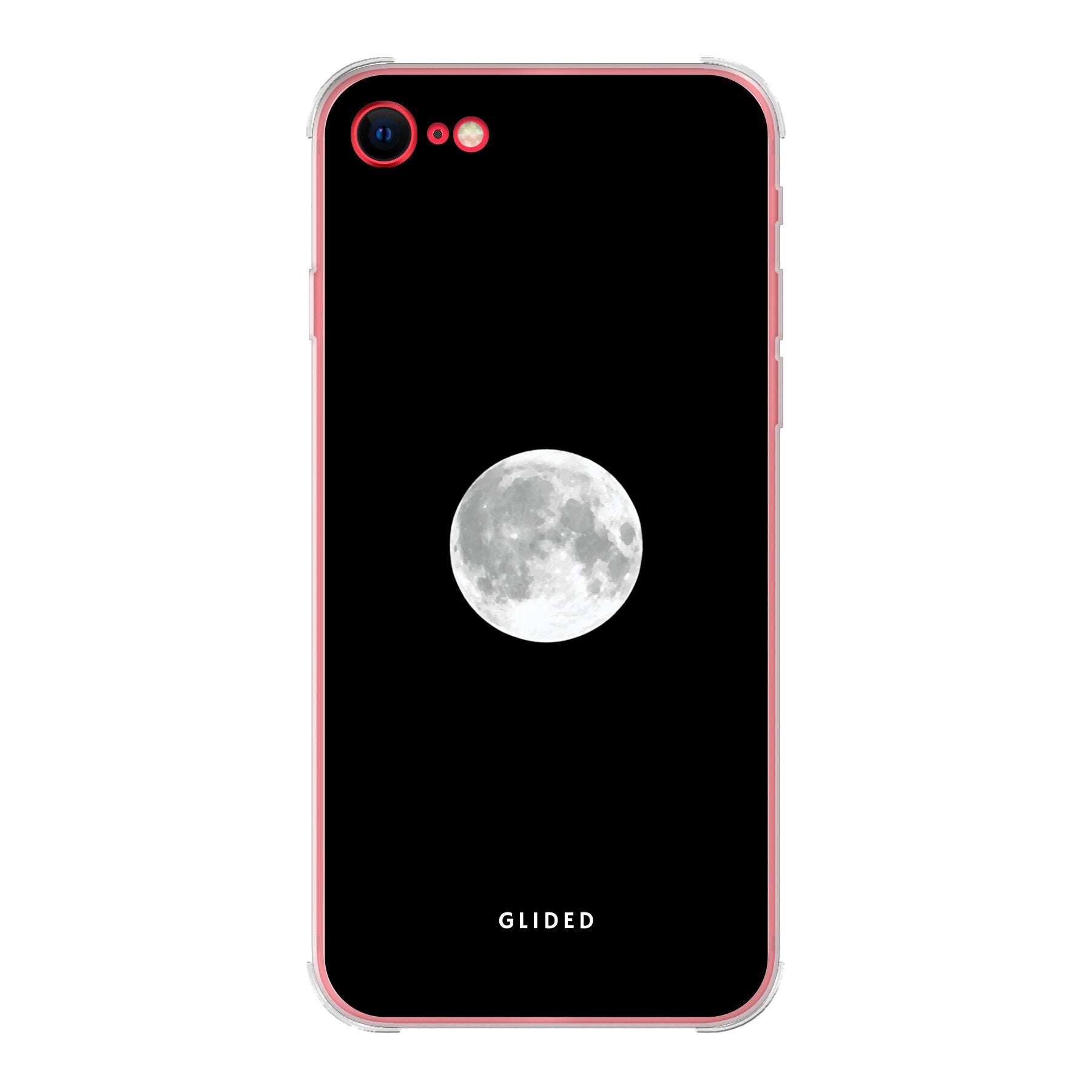 Epic Moon Handyhülle für iPhone SE 2022 mit majestätischem Vollmond-Design, das eine mystische Atmosphäre ausstrahlt.