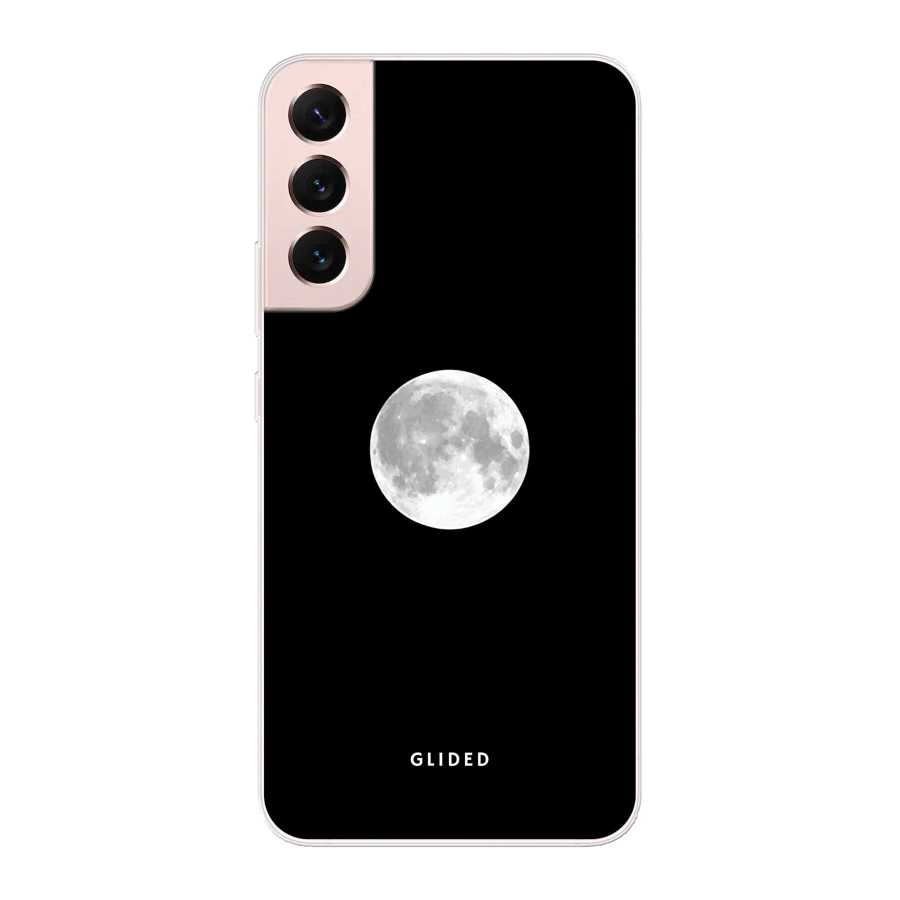 Epic Moon Handyhülle für Samsung Galaxy S22 Plus mit majestätischem Vollmond-Design, das eine mystische Atmosphäre ausstrahlt.