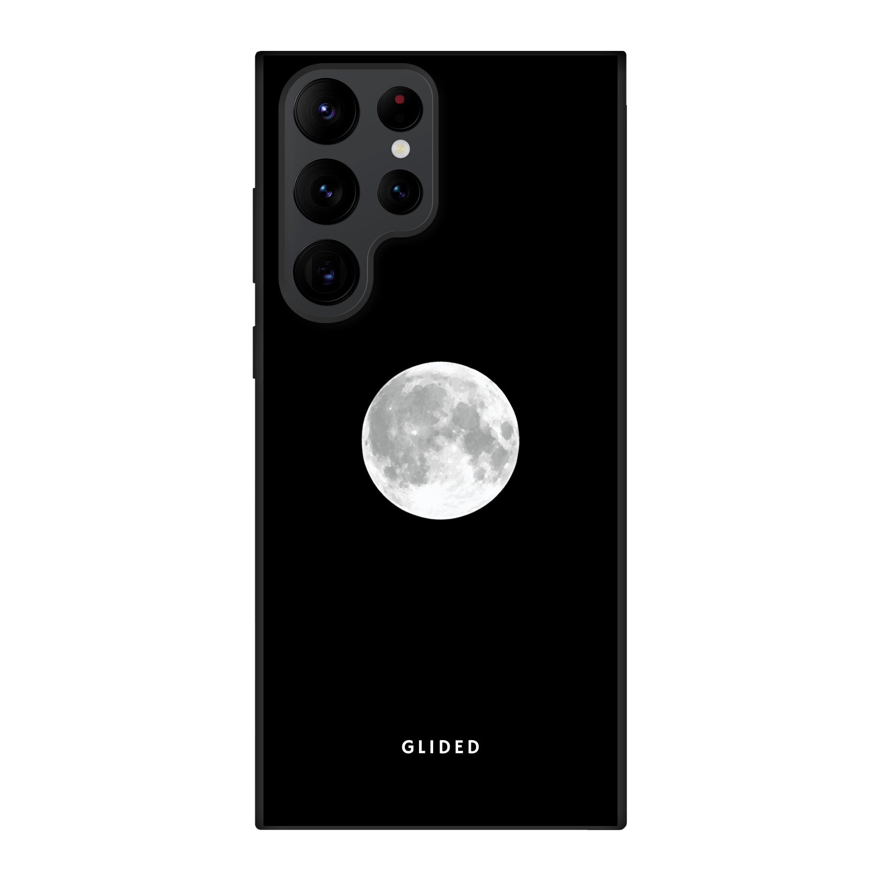 Epic Moon Handyhülle für Samsung Galaxy S22 Ultra mit majestätischem Vollmond-Design, idealer Schutz und schlankes Profil.