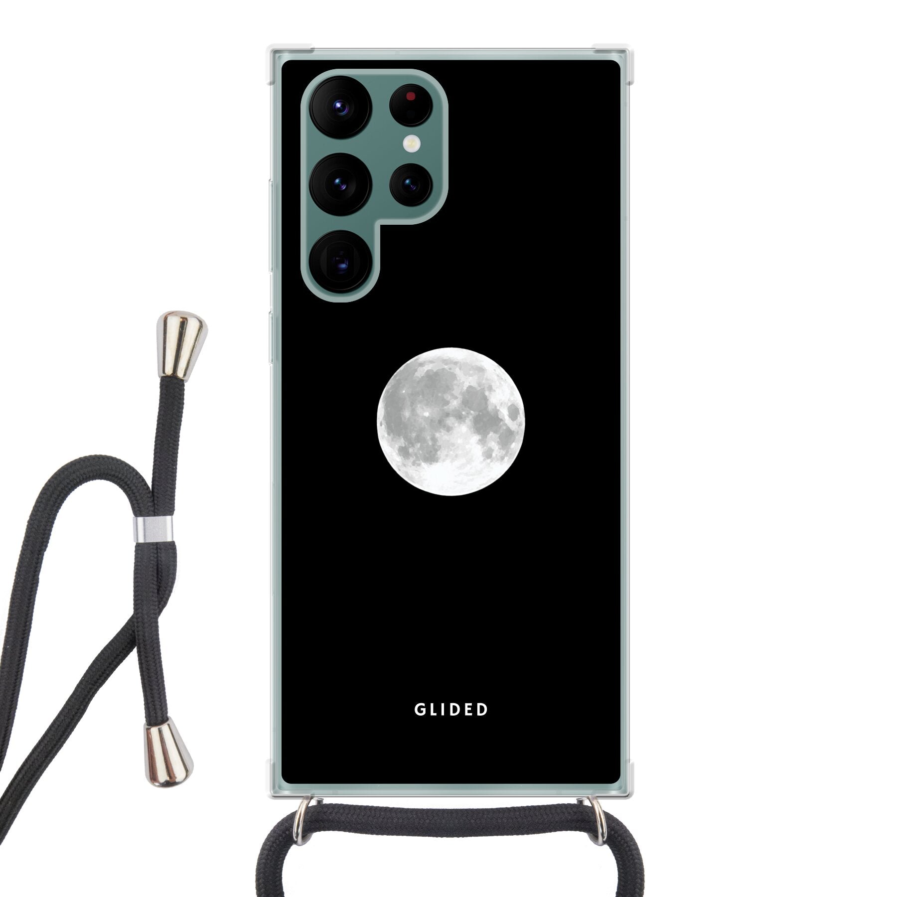 Epic Moon Handyhülle für Samsung Galaxy S22 Ultra mit majestätischem Vollmond-Design, idealer Schutz und schlankes Profil.