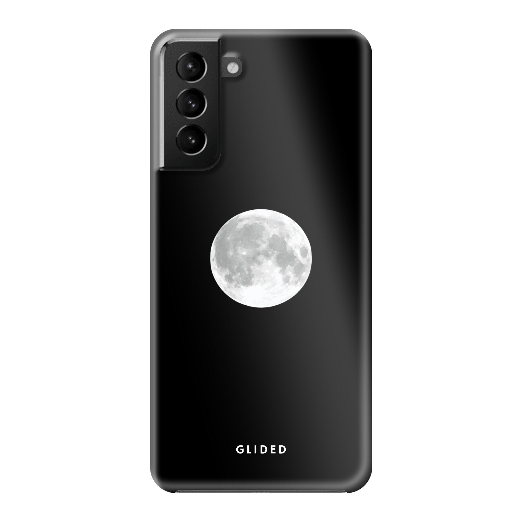 Epic Moon Handyhülle für Samsung Galaxy S21 Plus 5G mit majestätischem Vollmond-Design, idealer Schutz und schlankes Profil.