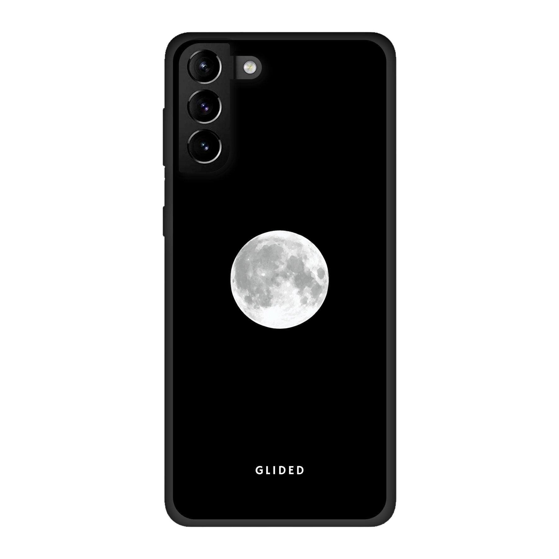 Epic Moon Handyhülle für Samsung Galaxy S21 Plus 5G mit majestätischem Vollmond-Design, idealer Schutz und schlankes Profil.